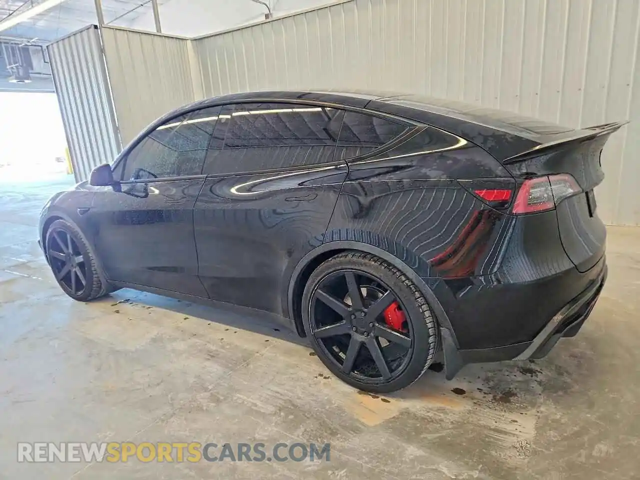 2 Фотография поврежденного автомобиля 7SAYGDEF3NF509899 TESLA MODEL Y 2022