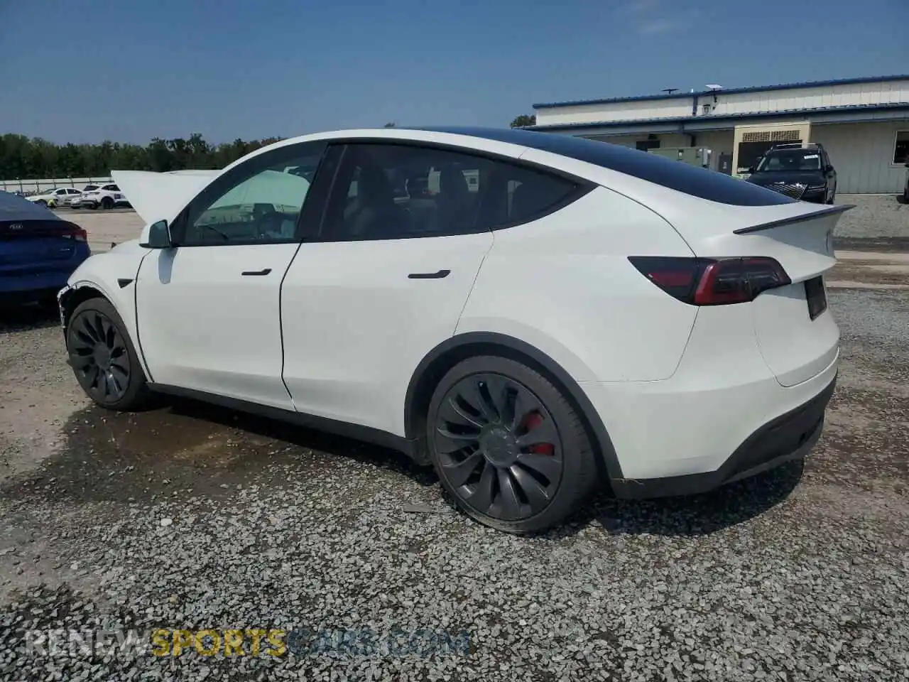 2 Photograph of a damaged car 7SAYGDEF3NF524130 TESLA MODEL Y 2022