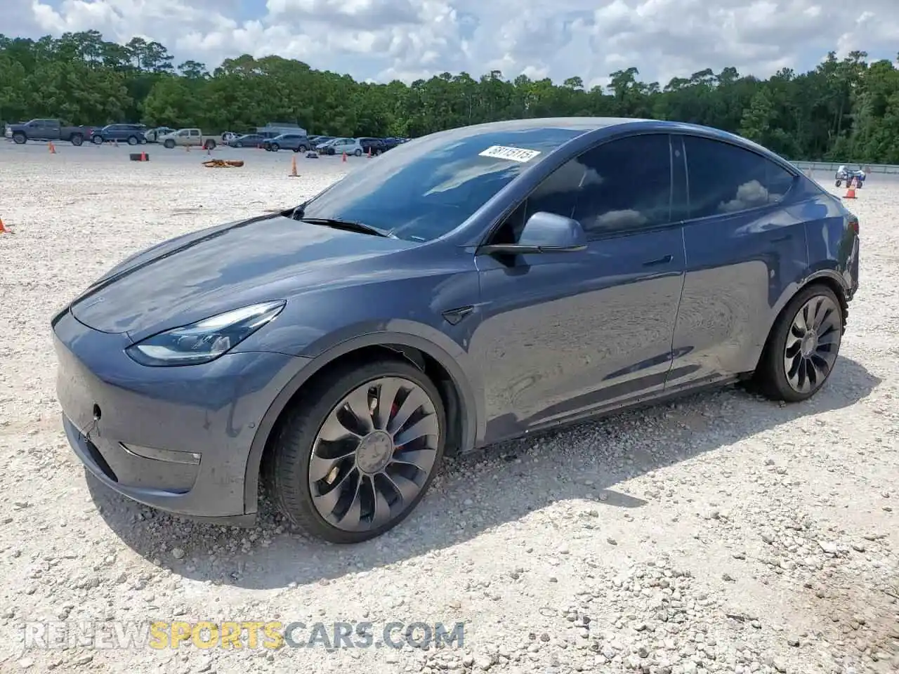 1 Photograph of a damaged car 7SAYGDEF3NF530218 TESLA MODEL Y 2022
