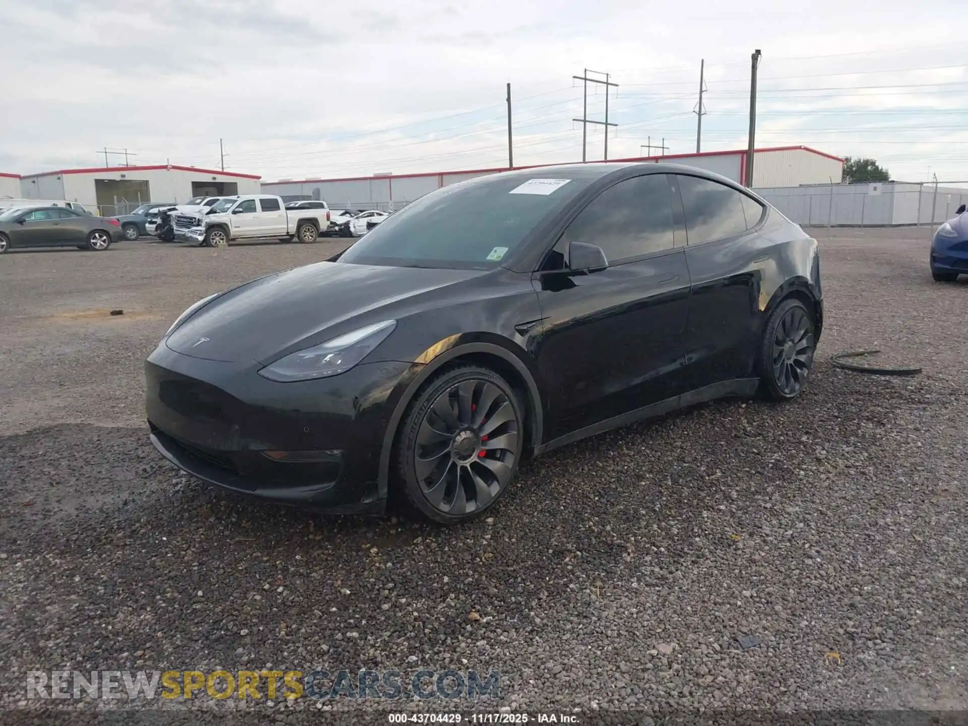 2 Photograph of a damaged car 7SAYGDEF3NF531515 TESLA MODEL Y 2022
