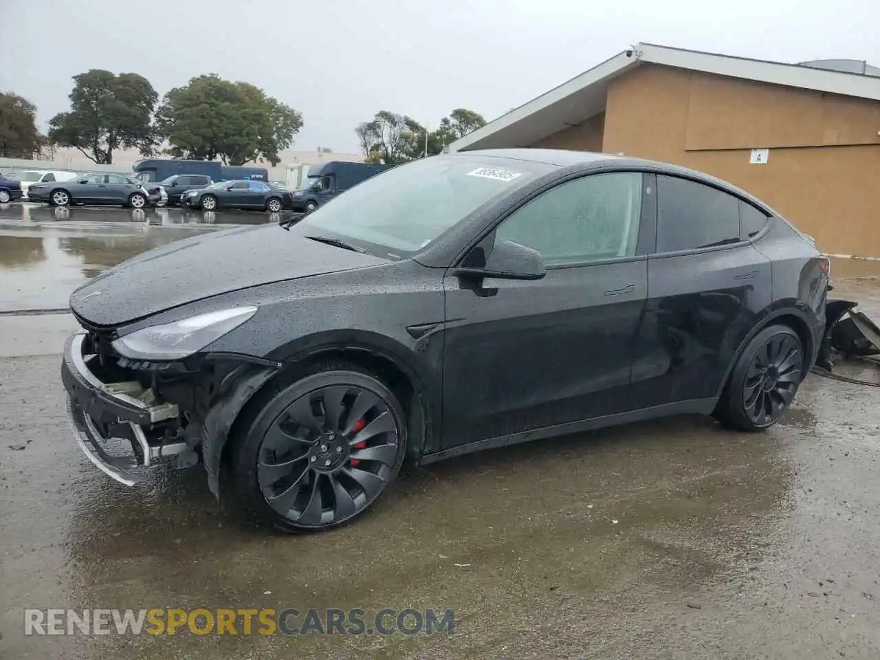1 Photograph of a damaged car 7SAYGDEF3NF556737 TESLA MODEL Y 2022