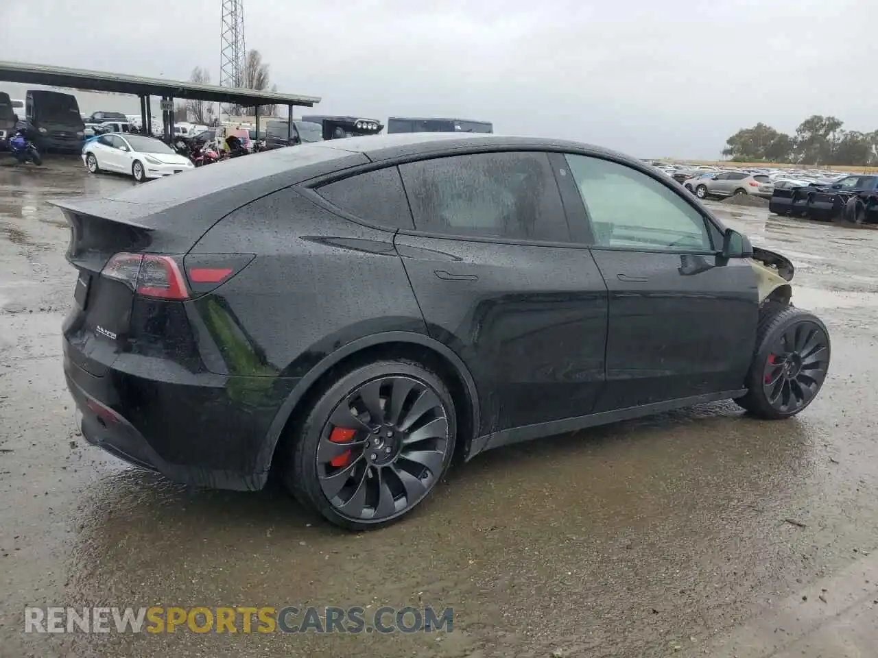 3 Photograph of a damaged car 7SAYGDEF3NF556737 TESLA MODEL Y 2022