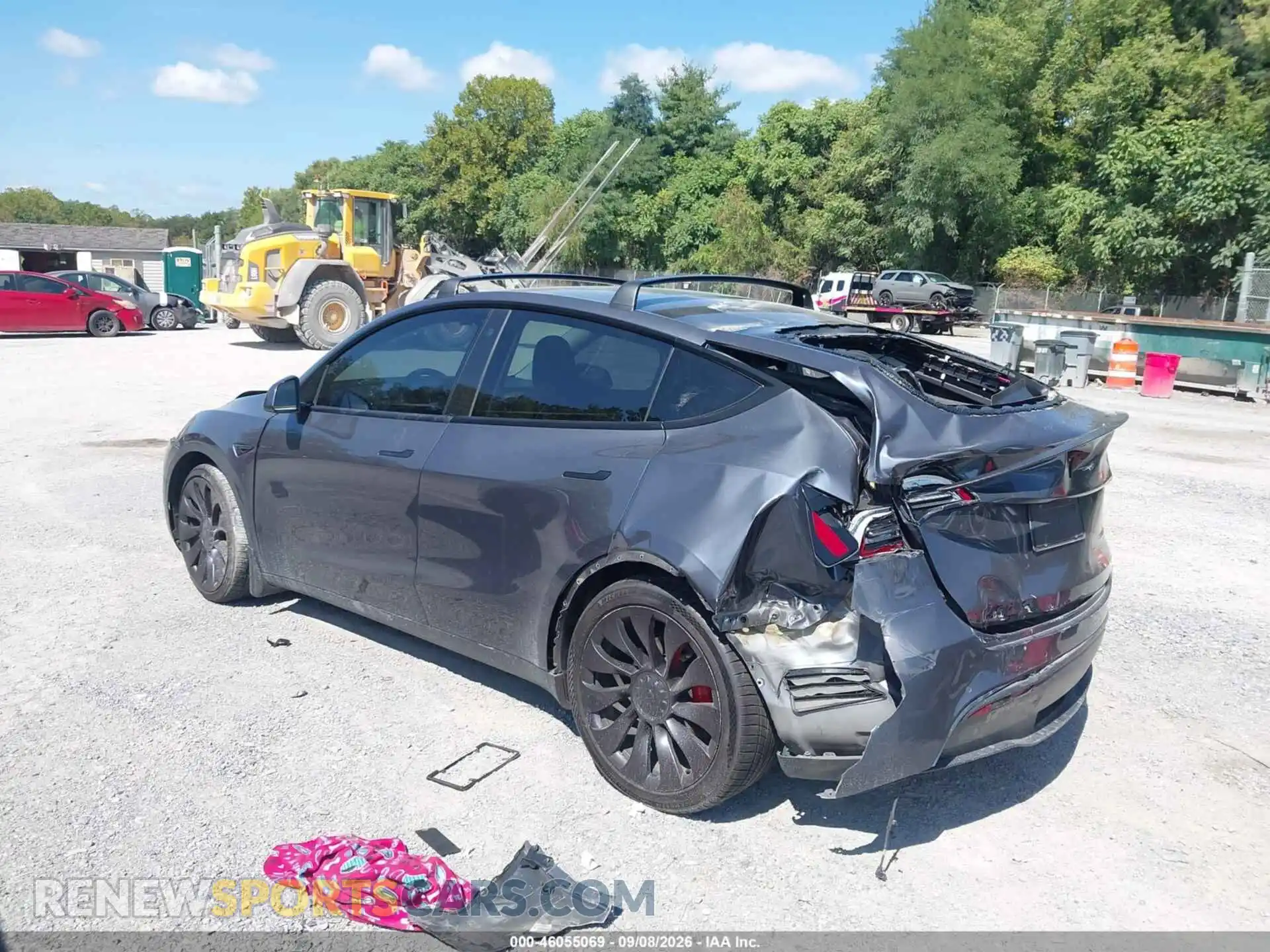 3 fotografías del automóvil dañado 7SAYGDEF4NF308450 TESLA MODEL Y 2022