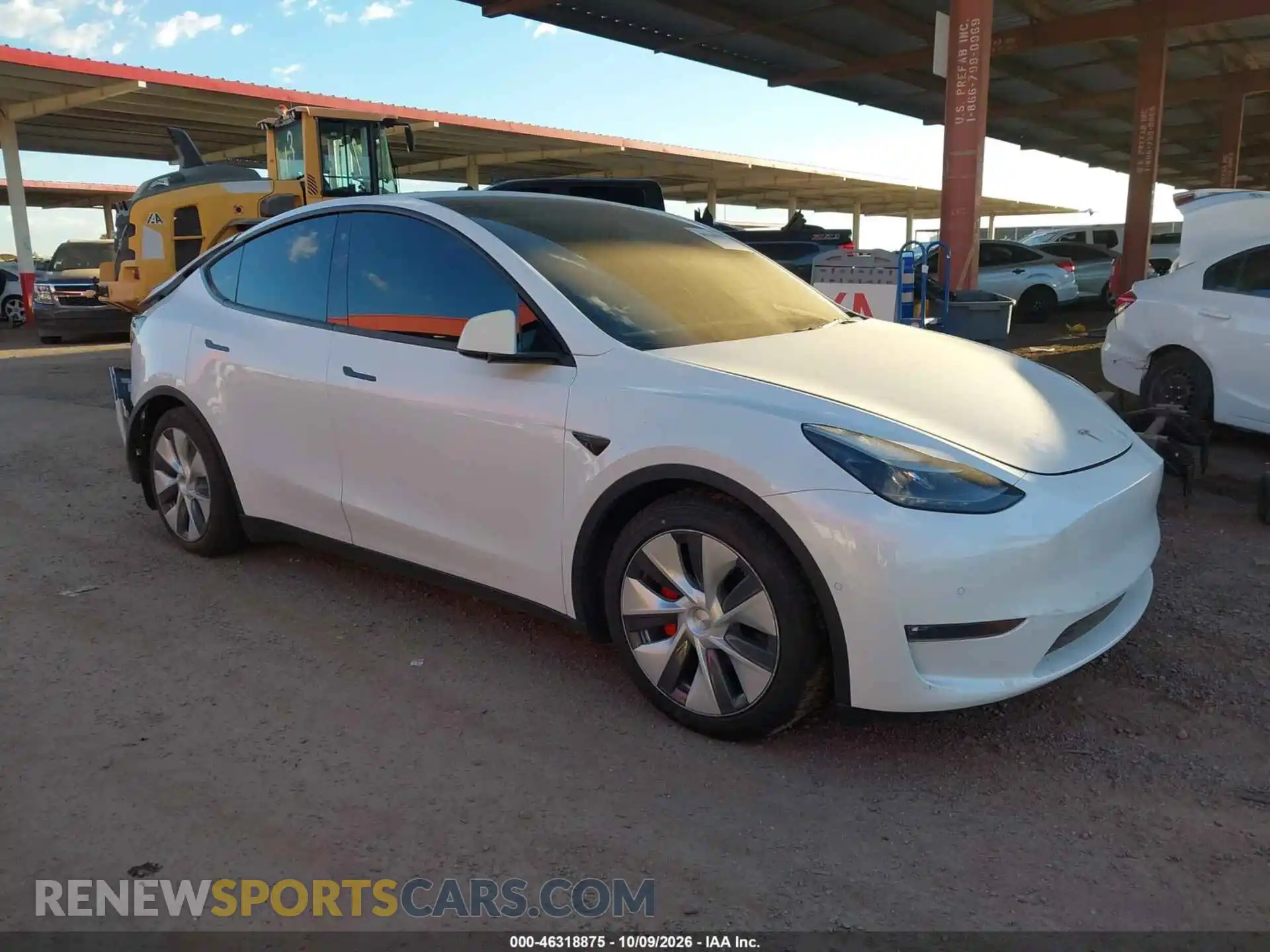 1 Photograph of a damaged car 7SAYGDEF4NF347314 TESLA MODEL Y 2022