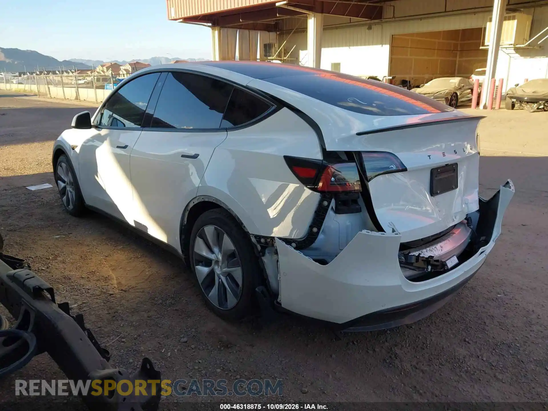 3 Photograph of a damaged car 7SAYGDEF4NF347314 TESLA MODEL Y 2022