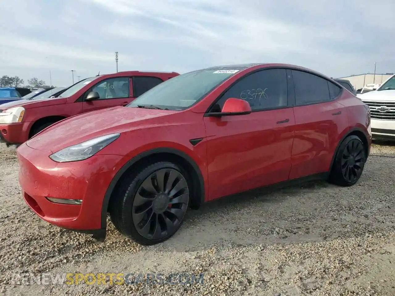 1 Photograph of a damaged car 7SAYGDEF4NF376862 TESLA MODEL Y 2022