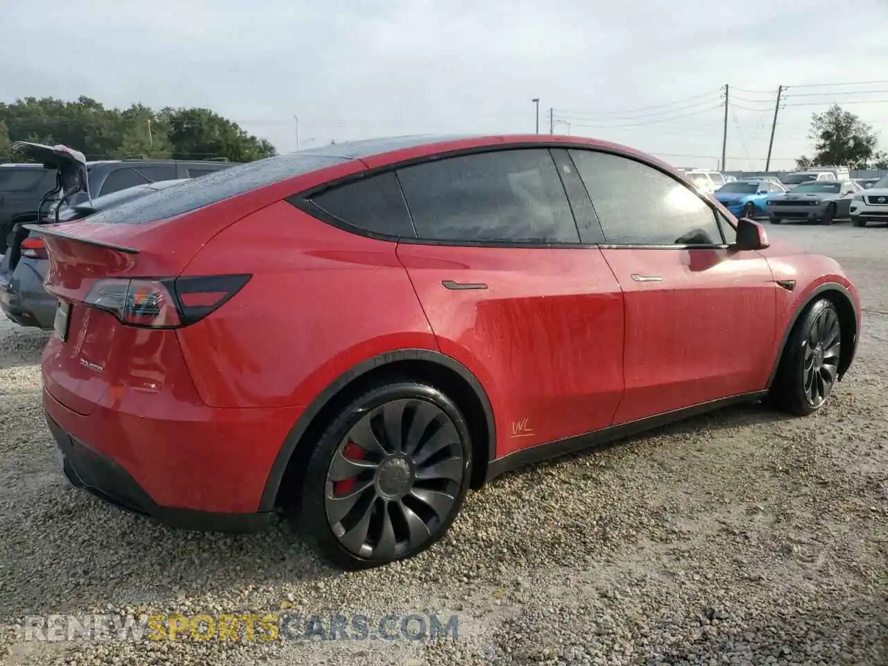 3 Photograph of a damaged car 7SAYGDEF4NF376862 TESLA MODEL Y 2022