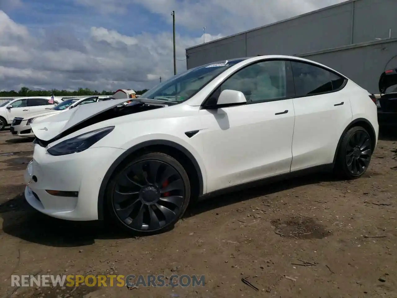 1 Фотография поврежденного автомобиля 7SAYGDEF4NF389191 TESLA MODEL Y 2022