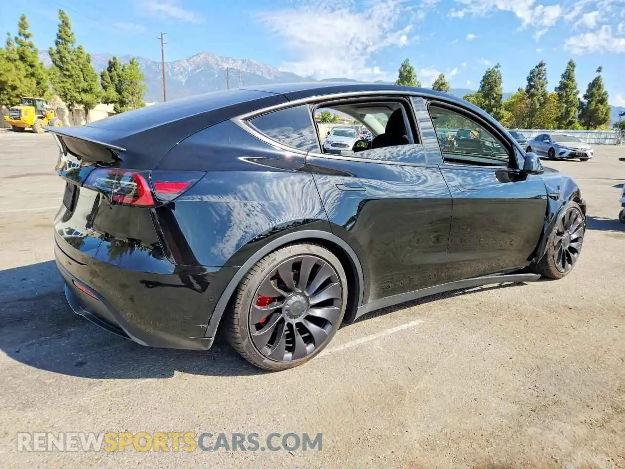 3 Photograph of a damaged car 7SAYGDEF4NF390809 TESLA MODEL Y 2022