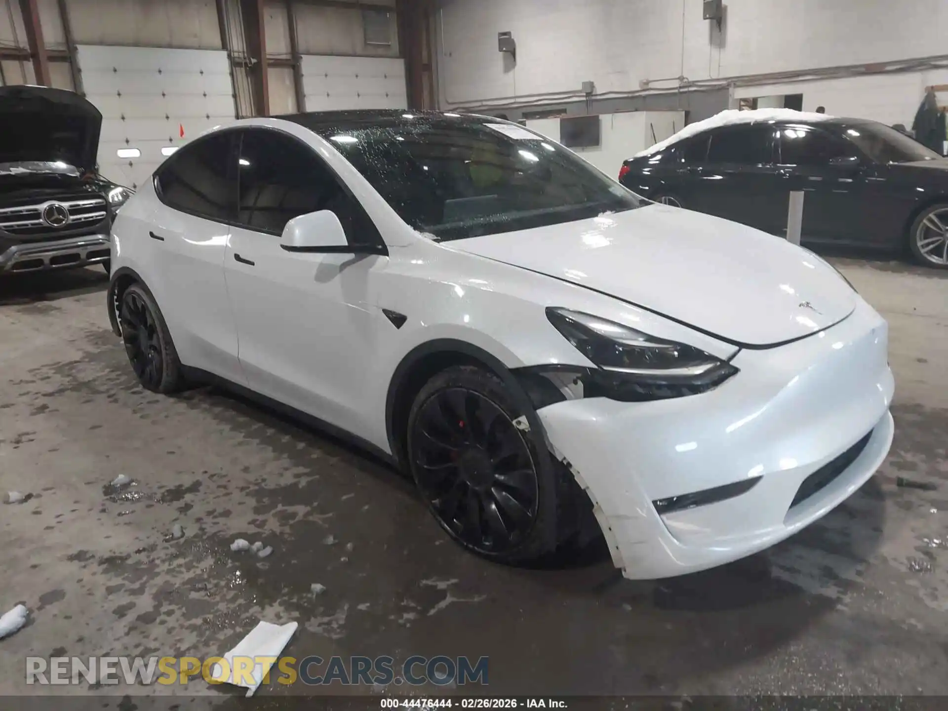 1 Photograph of a damaged car 7SAYGDEF4NF457540 TESLA MODEL Y 2022