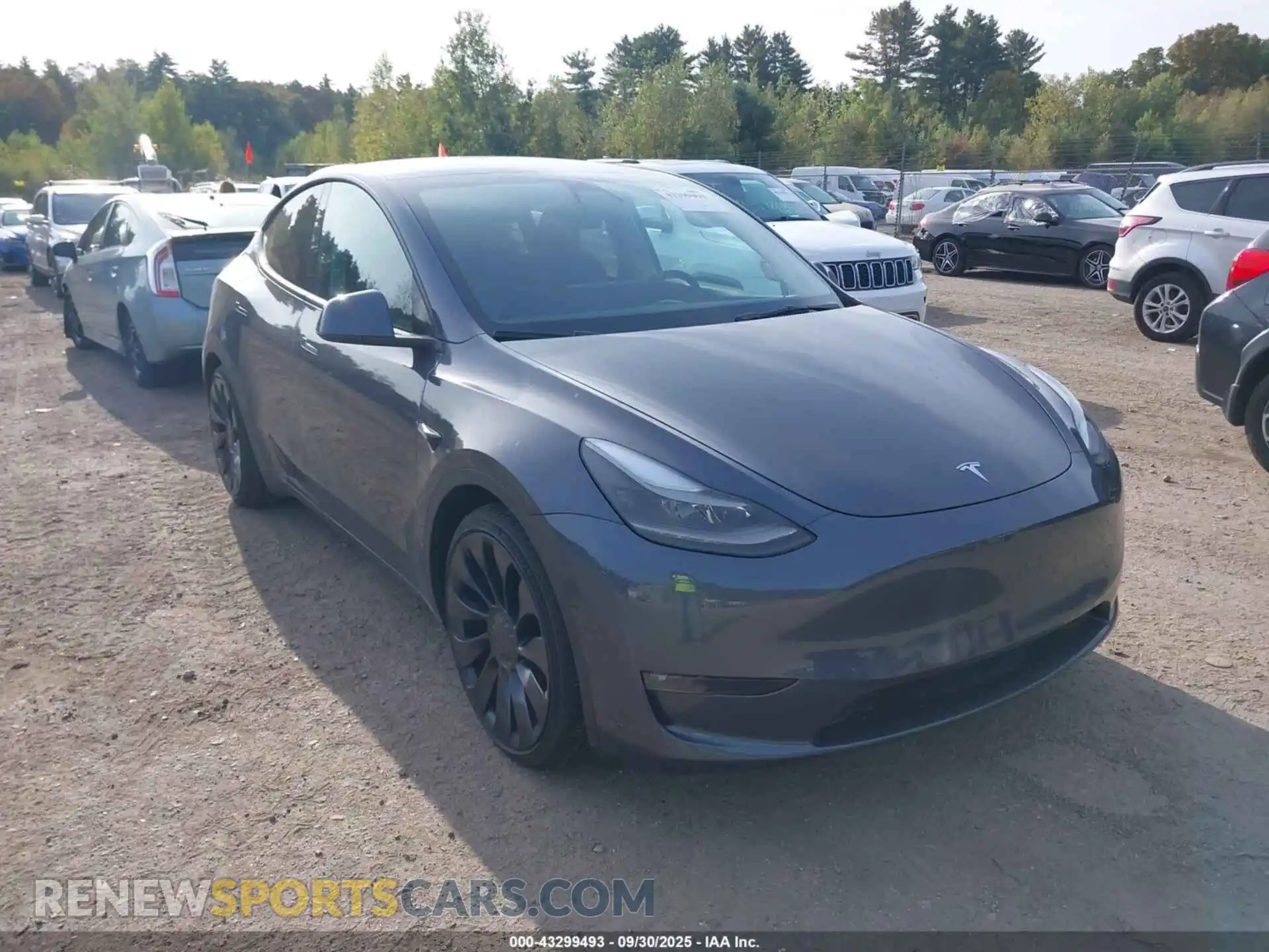 1 Photograph of a damaged car 7SAYGDEF4NF461944 TESLA MODEL Y 2022