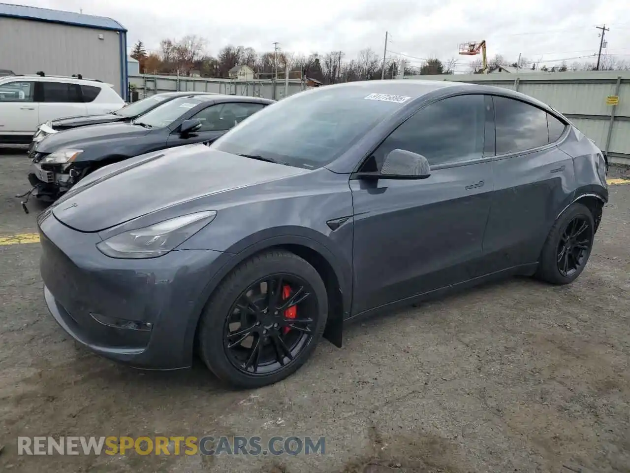 1 Photograph of a damaged car 7SAYGDEF4NF464522 TESLA MODEL Y 2022