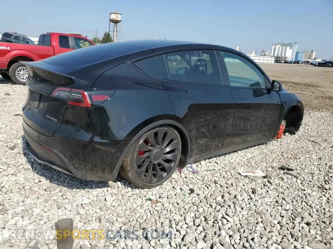 3 Фотография поврежденного автомобиля 7SAYGDEF4NF465203 TESLA MODEL Y 2022