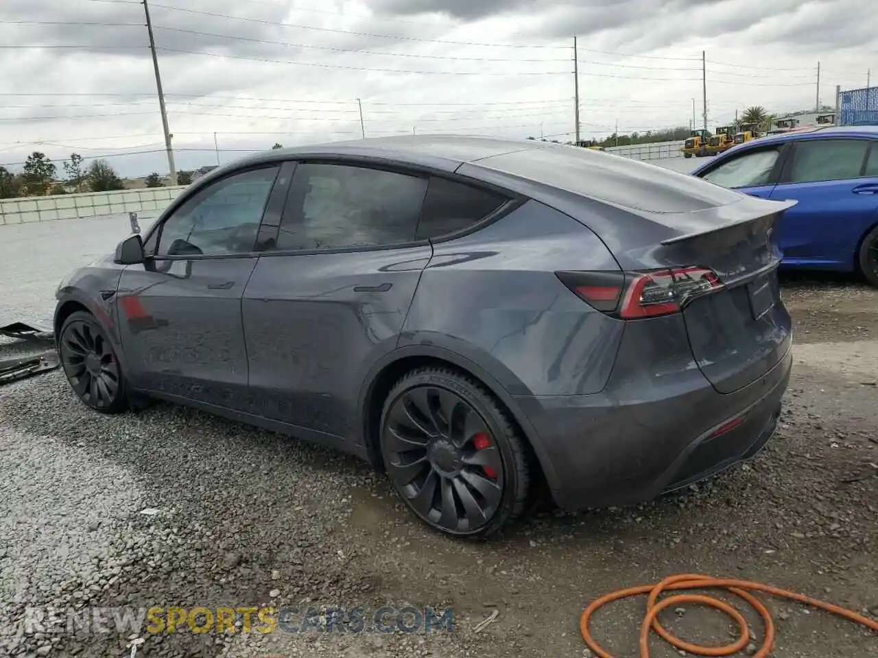 2 Фотография поврежденного автомобиля 7SAYGDEF5NF376840 TESLA MODEL Y 2022