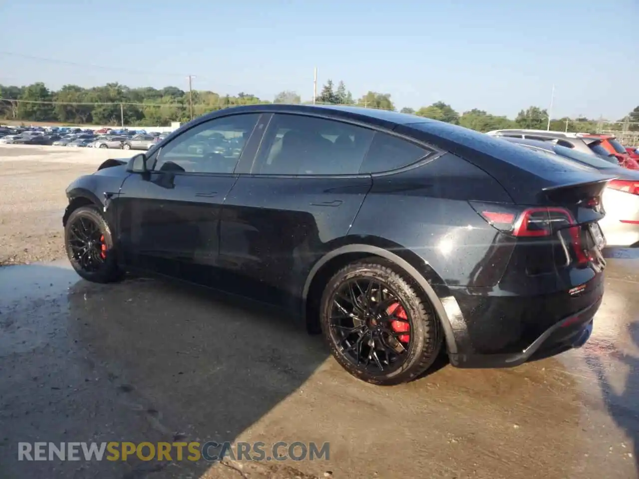 2 Photograph of a damaged car 7SAYGDEF5NF382511 TESLA MODEL Y 2022