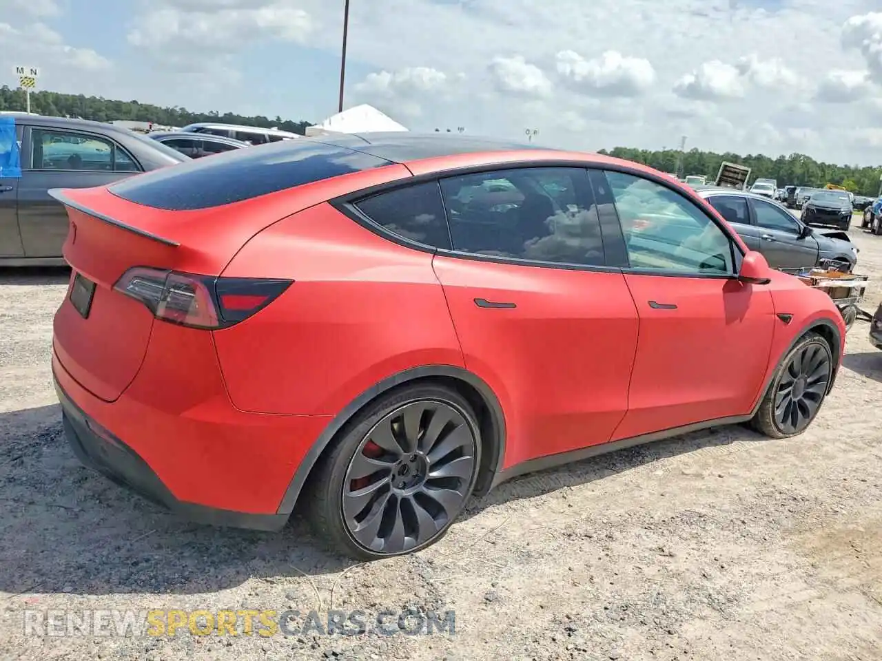 3 Photograph of a damaged car 7SAYGDEF5NF382752 TESLA MODEL Y 2022