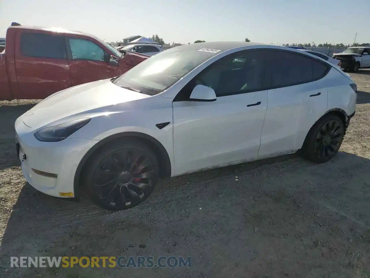1 Photograph of a damaged car 7SAYGDEF5NF389815 TESLA MODEL Y 2022