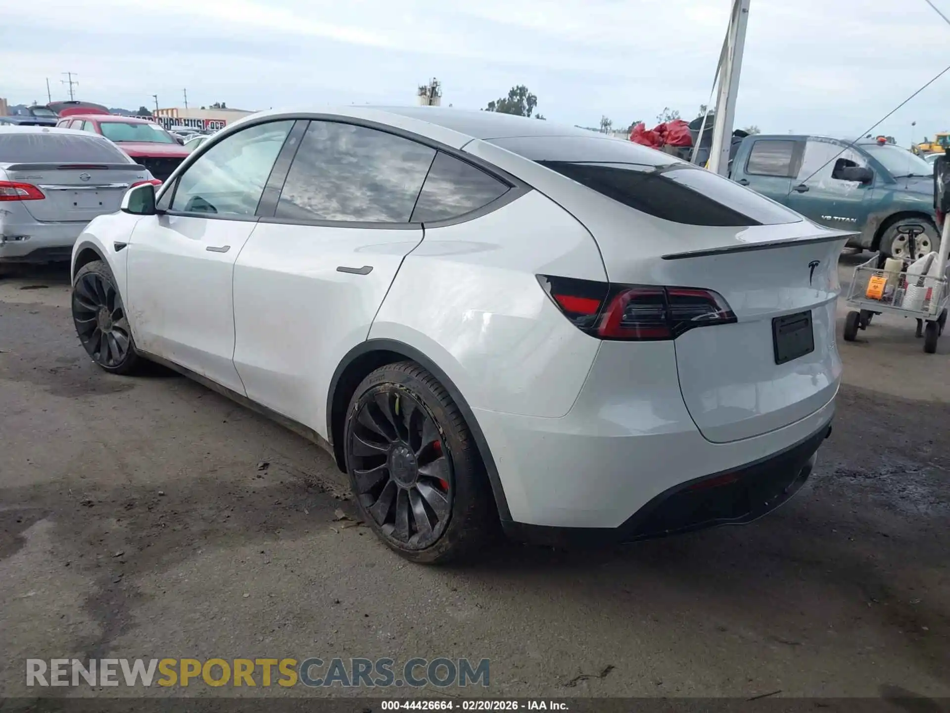 3 Photograph of a damaged car 7SAYGDEF5NF410534 TESLA MODEL Y 2022