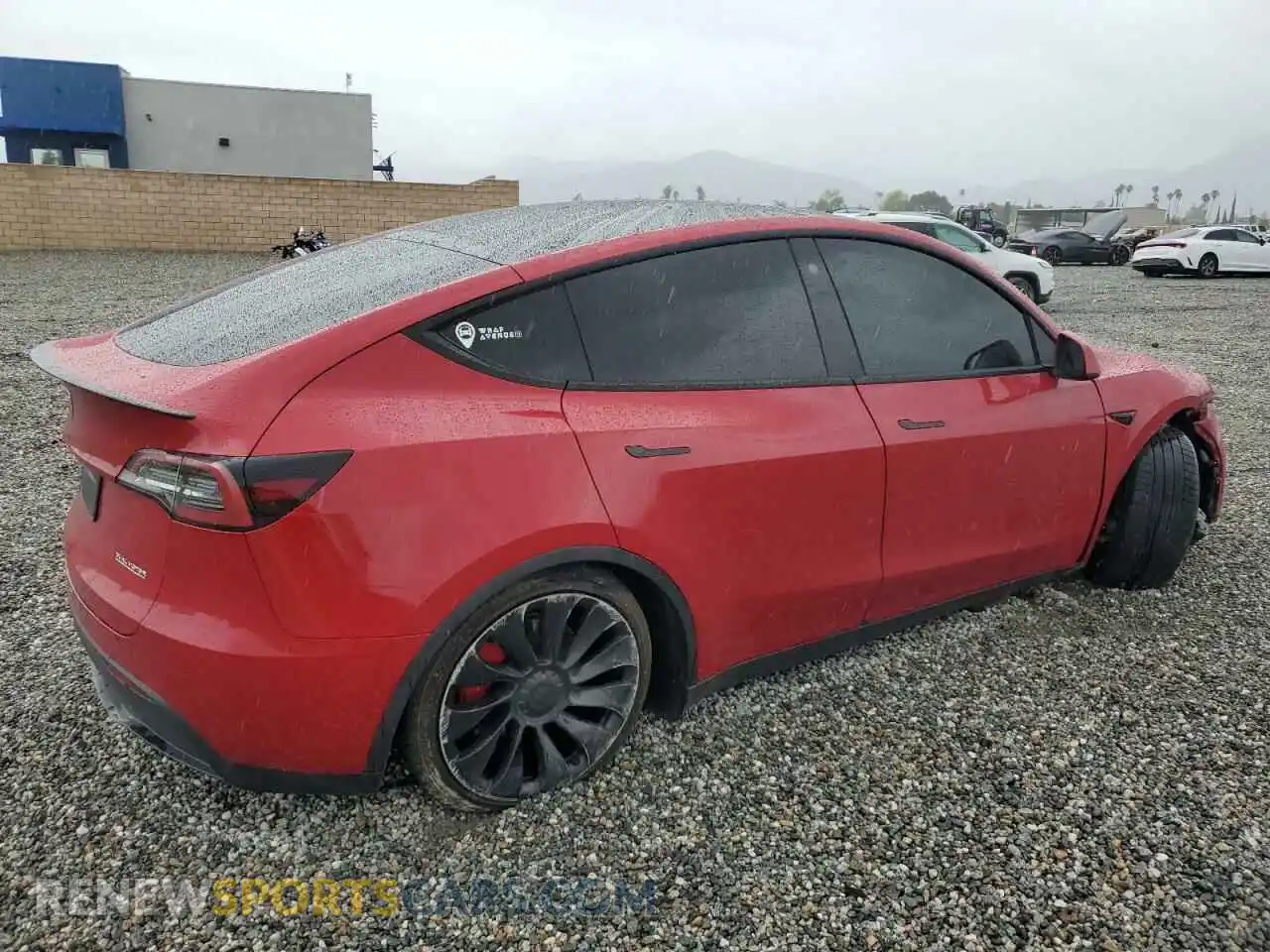 3 Photograph of a damaged car 7SAYGDEF5NF493365 TESLA MODEL Y 2022
