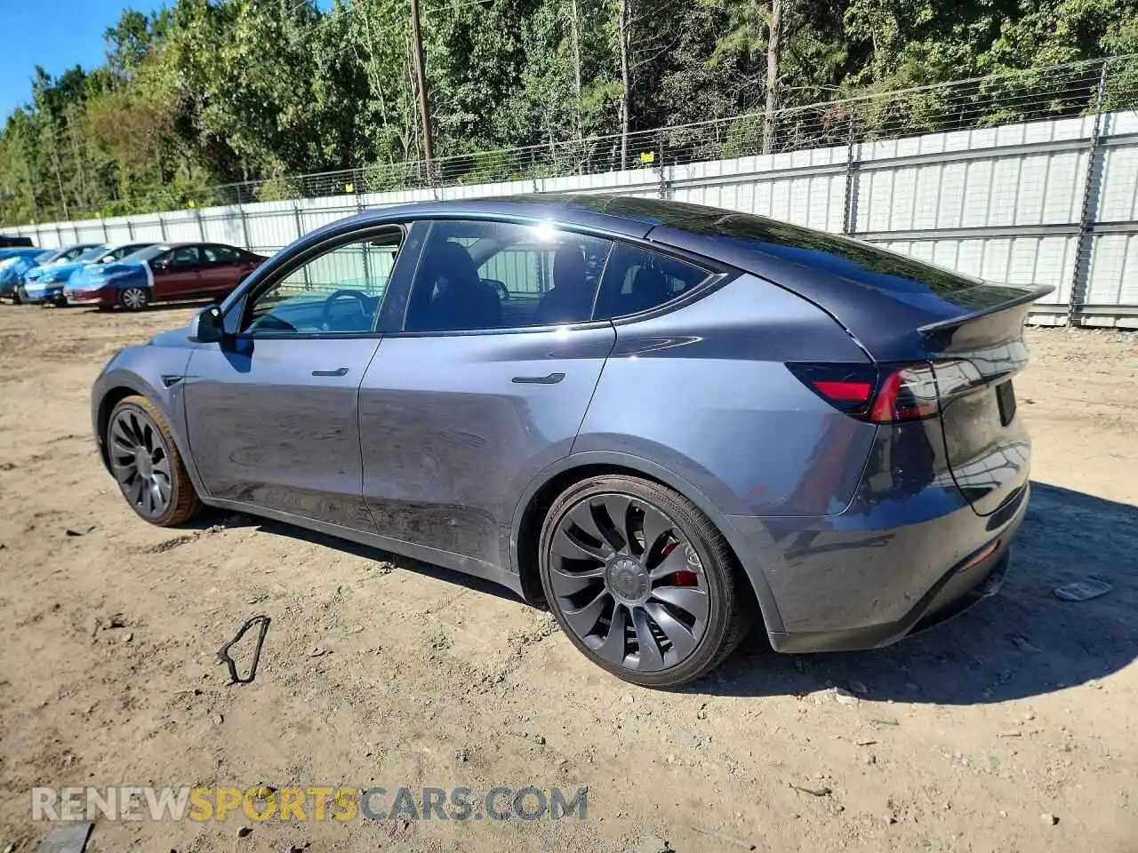 2 Photograph of a damaged car 7SAYGDEF5NF505465 TESLA MODEL Y 2022