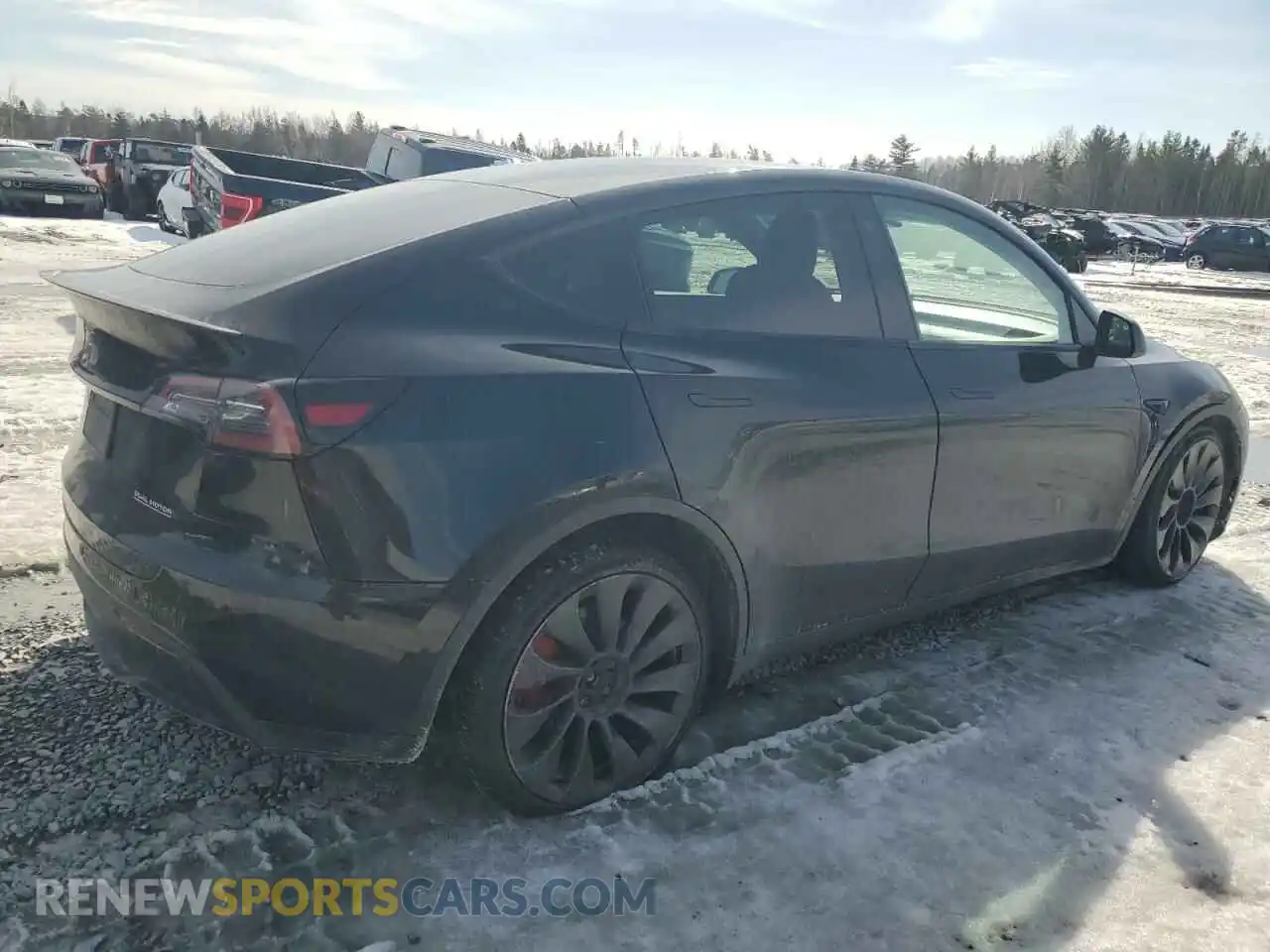 3 Photograph of a damaged car 7SAYGDEF6NF339246 TESLA MODEL Y 2022