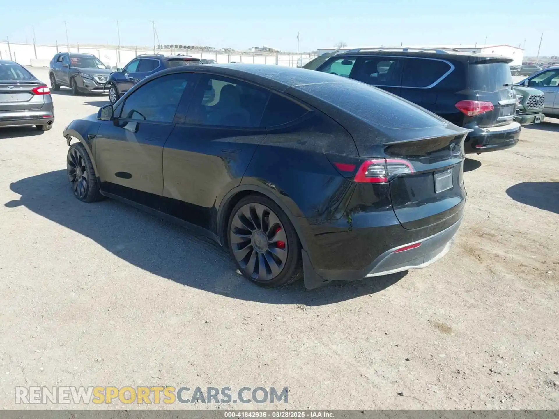 3 Photograph of a damaged car 7SAYGDEF6NF376488 TESLA MODEL Y 2022