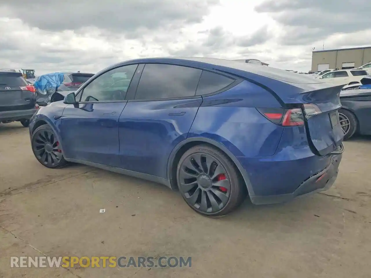 2 Фотография поврежденного автомобиля 7SAYGDEF6NF387975 TESLA MODEL Y 2022