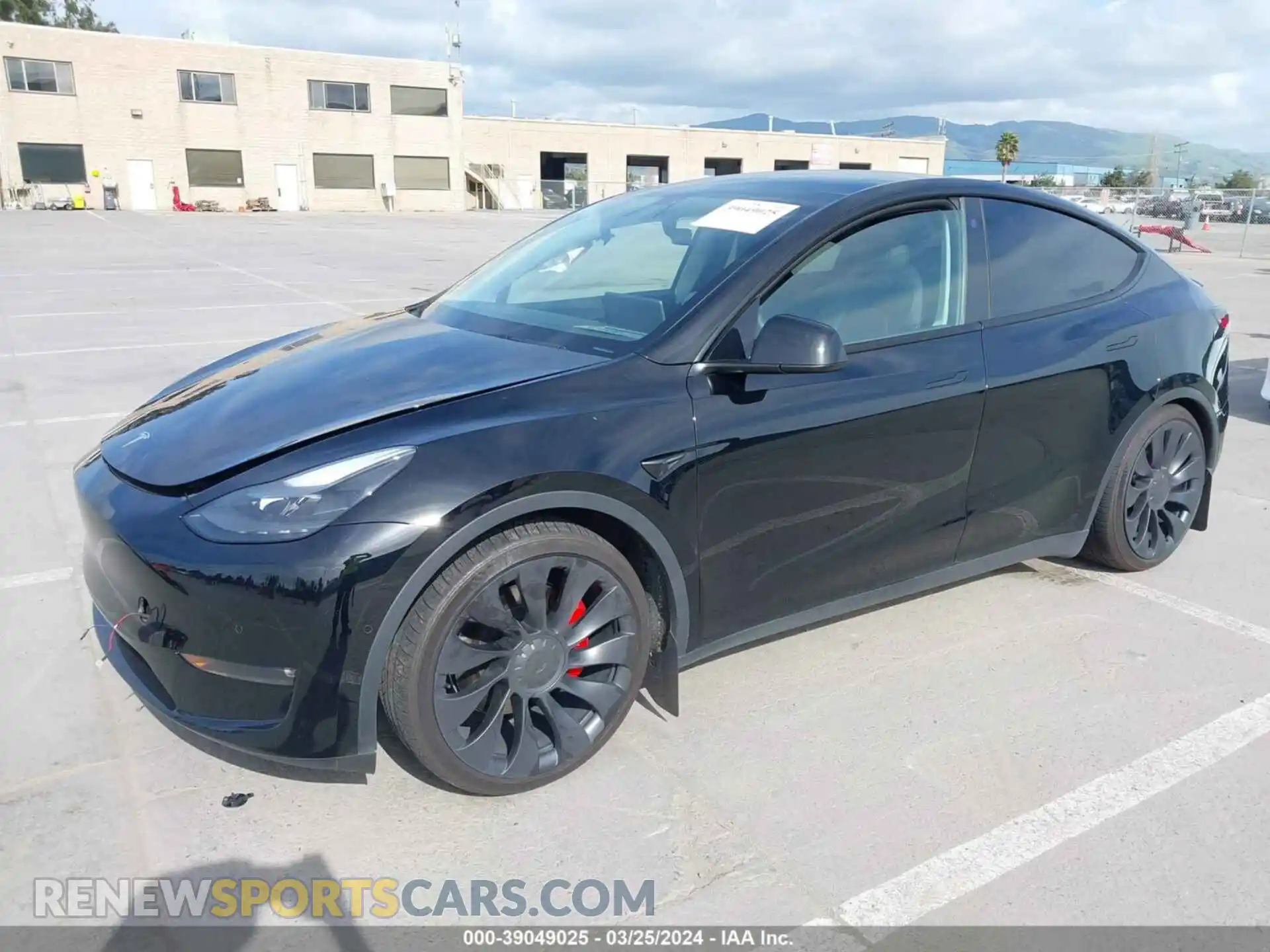 2 Photograph of a damaged car 7SAYGDEF6NF414995 TESLA MODEL Y 2022