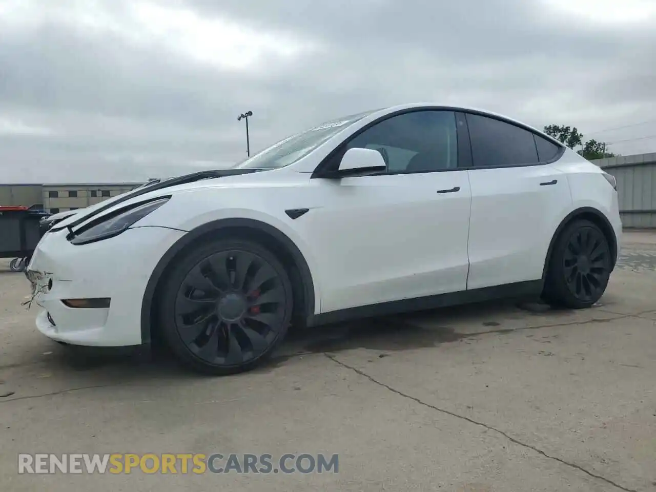 1 Photograph of a damaged car 7SAYGDEF6NF453165 TESLA MODEL Y 2022