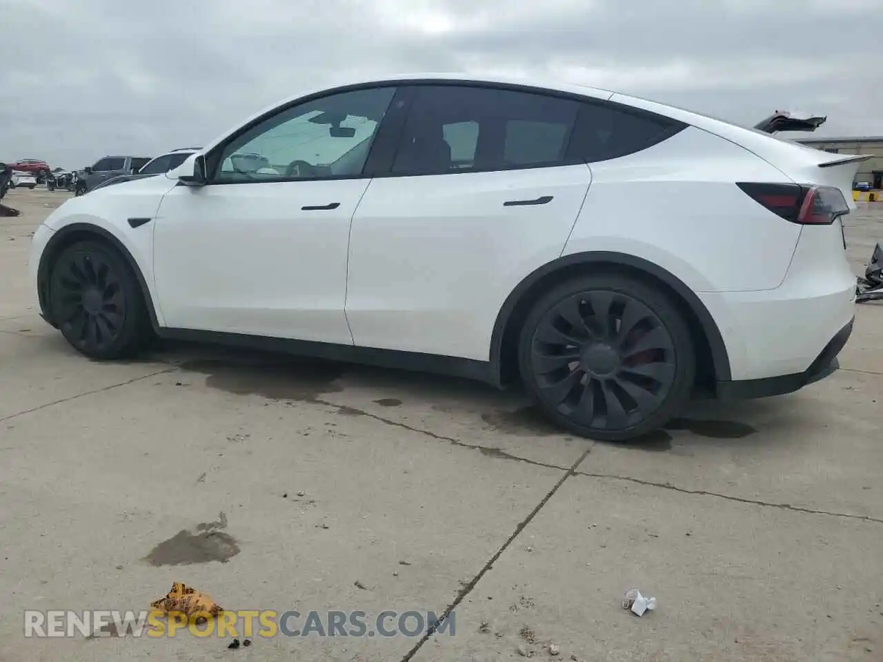 2 Photograph of a damaged car 7SAYGDEF6NF453165 TESLA MODEL Y 2022