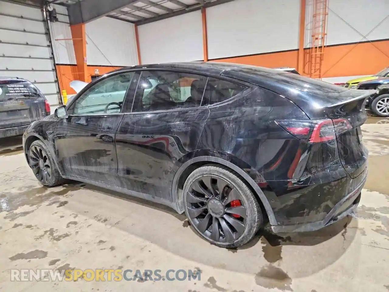 2 Photograph of a damaged car 7SAYGDEF6NF542444 TESLA MODEL Y 2022