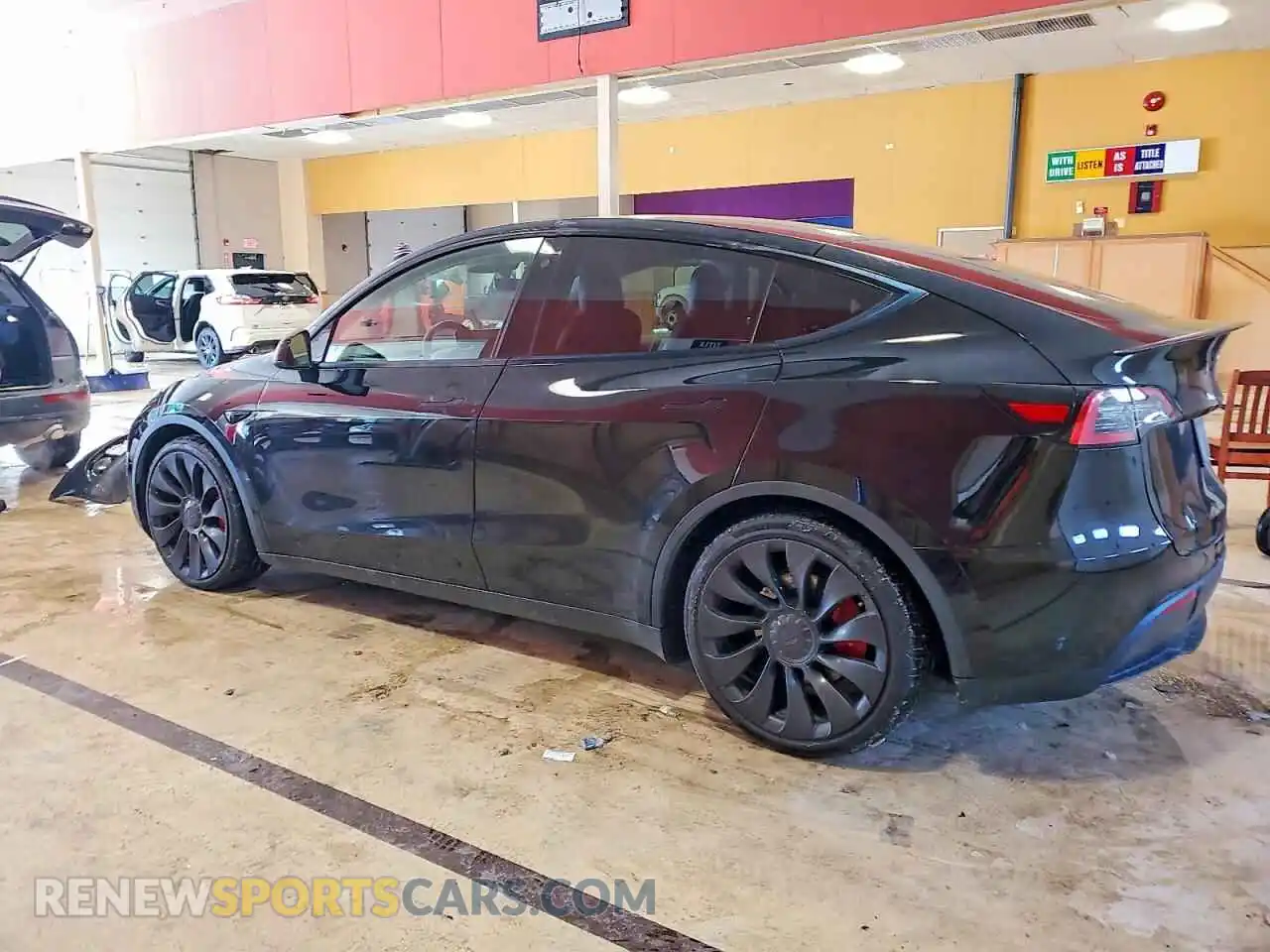 2 Photograph of a damaged car 7SAYGDEF6NF547093 TESLA MODEL Y 2022