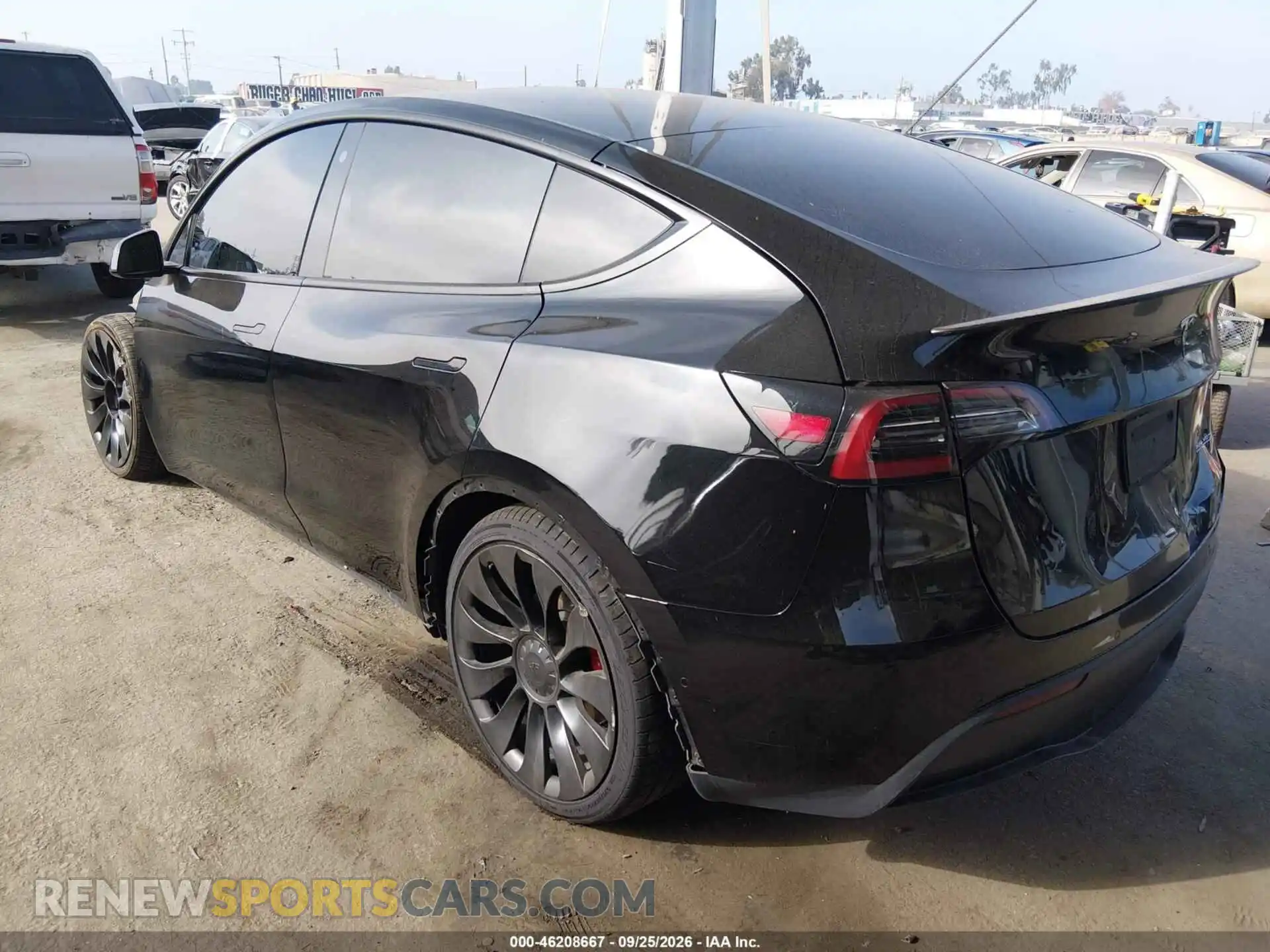 3 Photograph of a damaged car 7SAYGDEF7NF351311 TESLA MODEL Y 2022