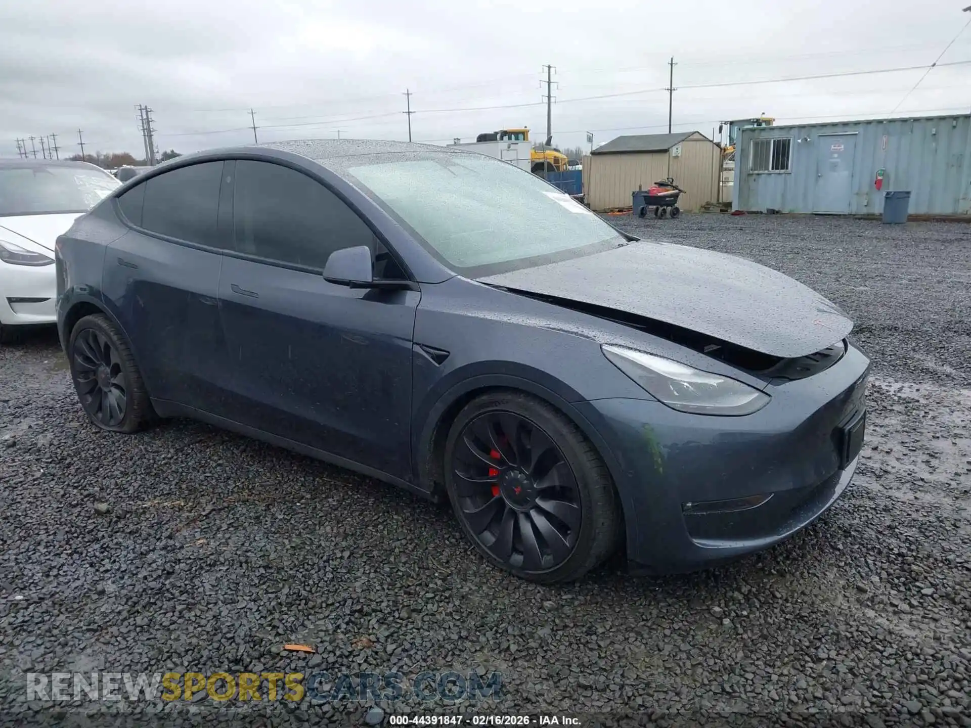 1 Photograph of a damaged car 7SAYGDEF7NF374104 TESLA MODEL Y 2022