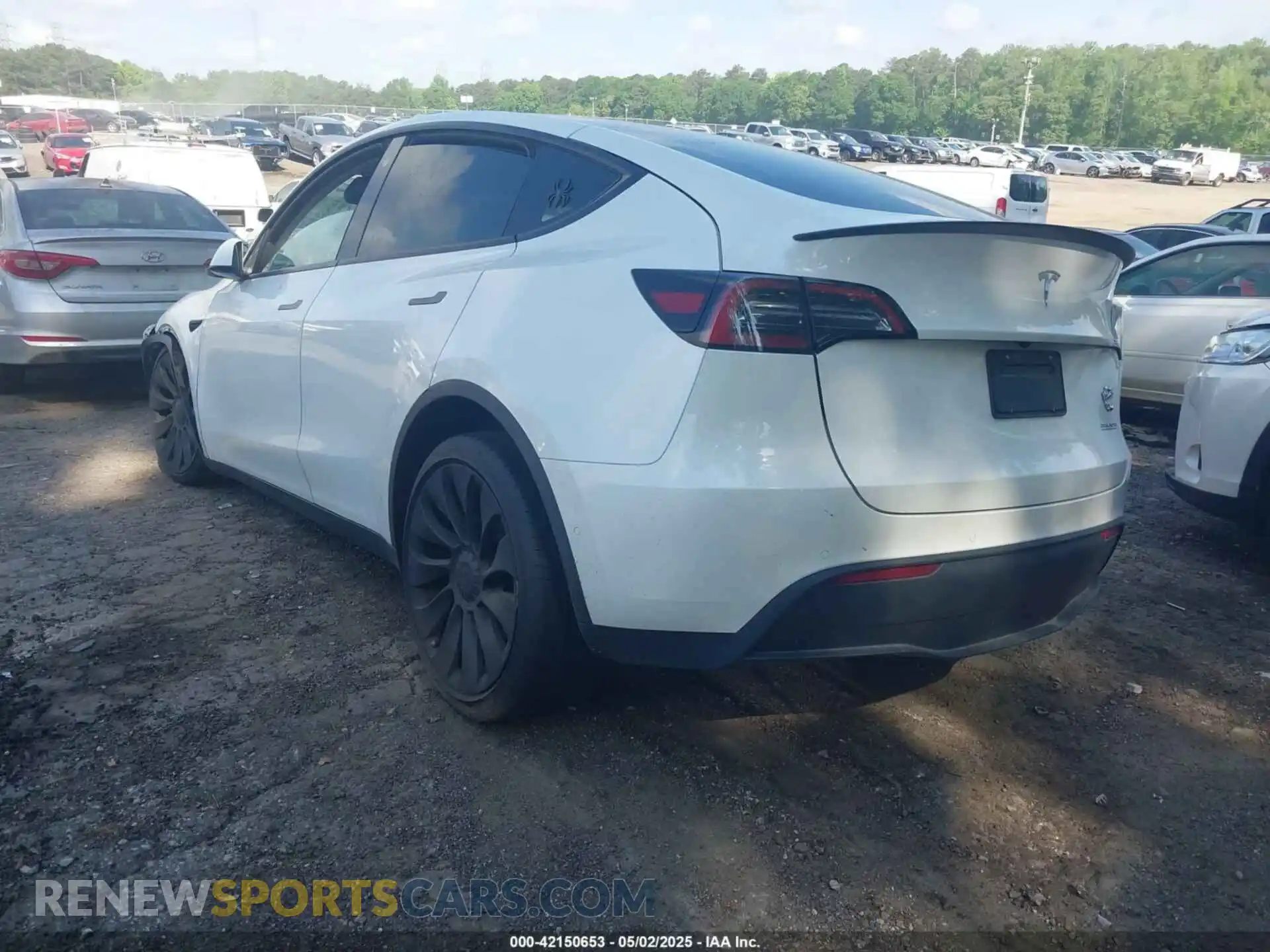 3 Photograph of a damaged car 7SAYGDEF7NF380775 TESLA MODEL Y 2022