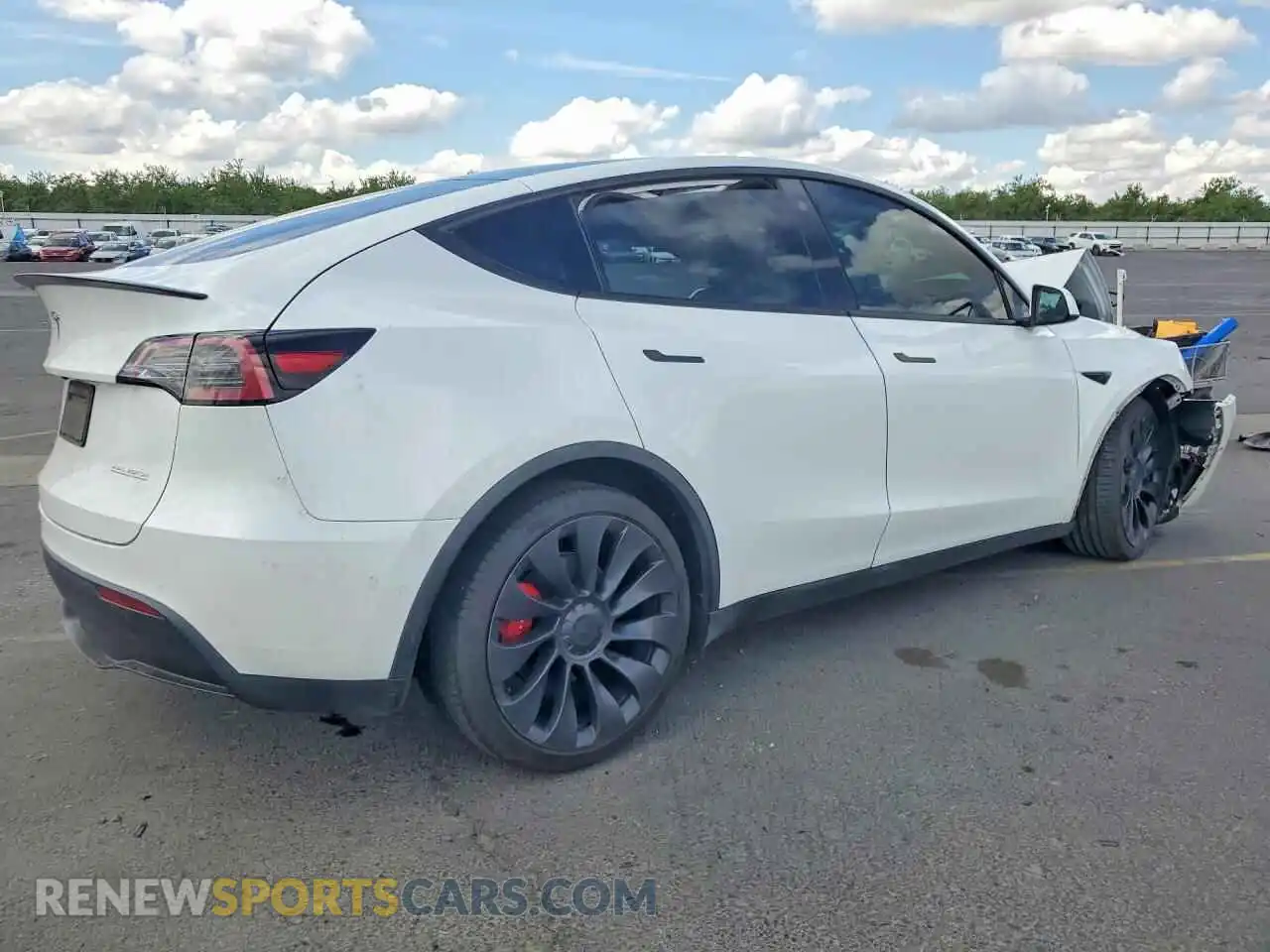 3 Photograph of a damaged car 7SAYGDEF7NF388553 TESLA MODEL Y 2022