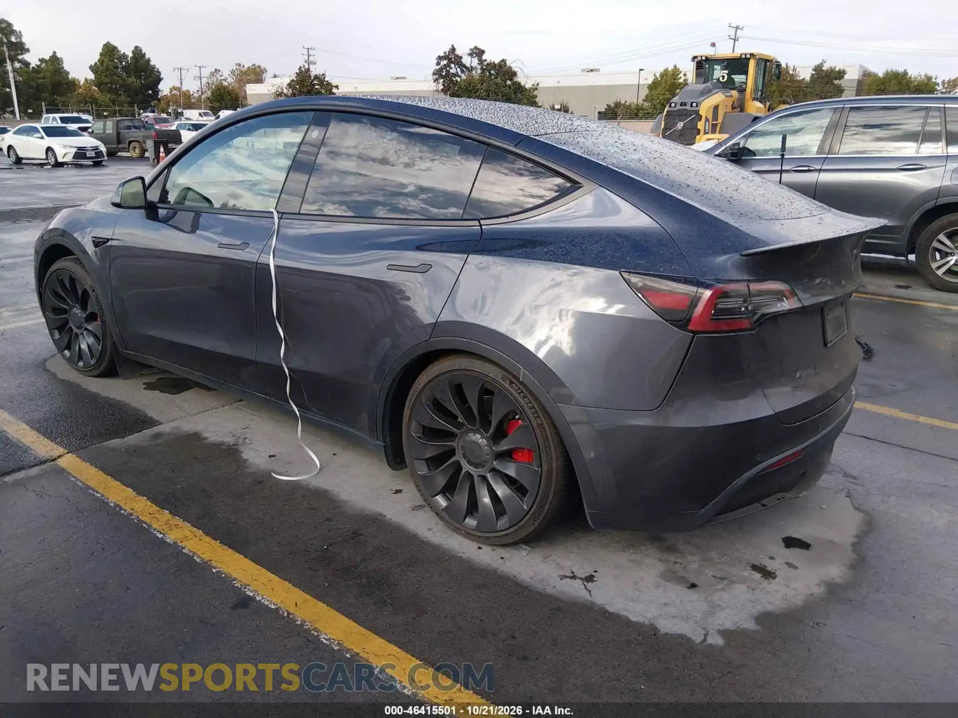 3 Photograph of a damaged car 7SAYGDEF7NF395518 TESLA MODEL Y 2022