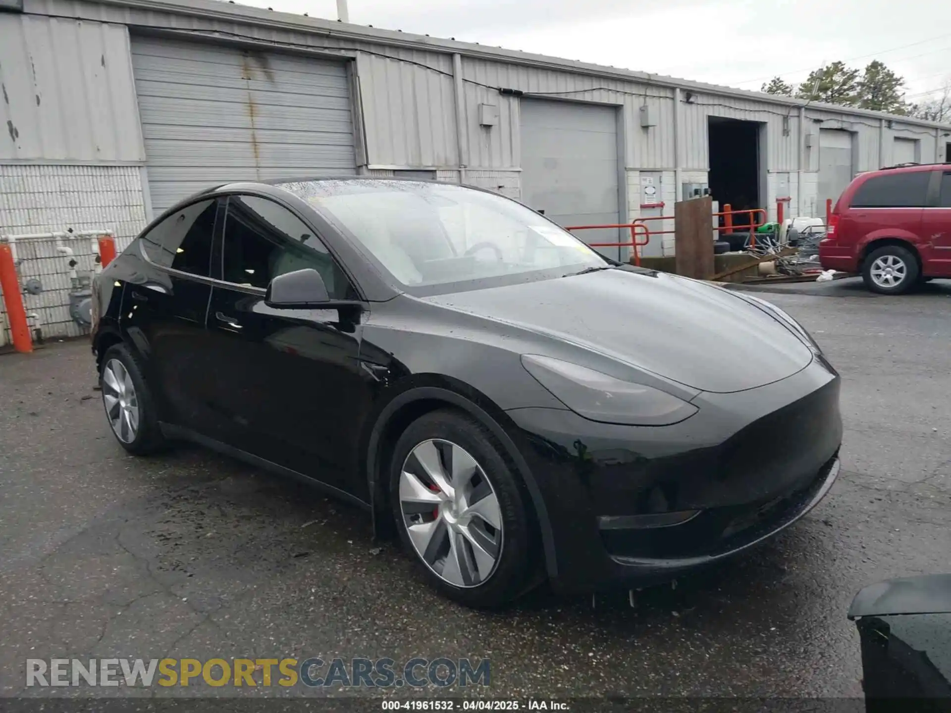 1 Photograph of a damaged car 7SAYGDEF7NF403701 TESLA MODEL Y 2022