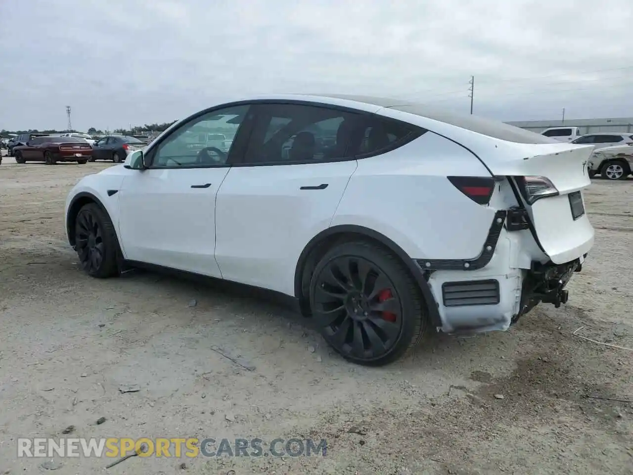 2 Photograph of a damaged car 7SAYGDEF7NF436293 TESLA MODEL Y 2022
