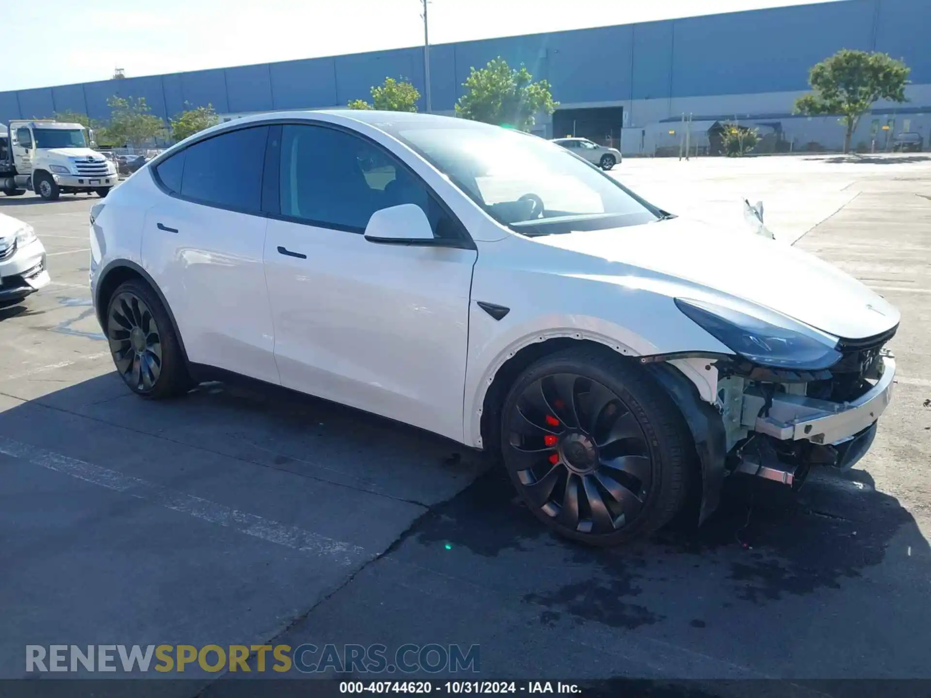 1 Photograph of a damaged car 7SAYGDEF7NF488104 TESLA MODEL Y 2022