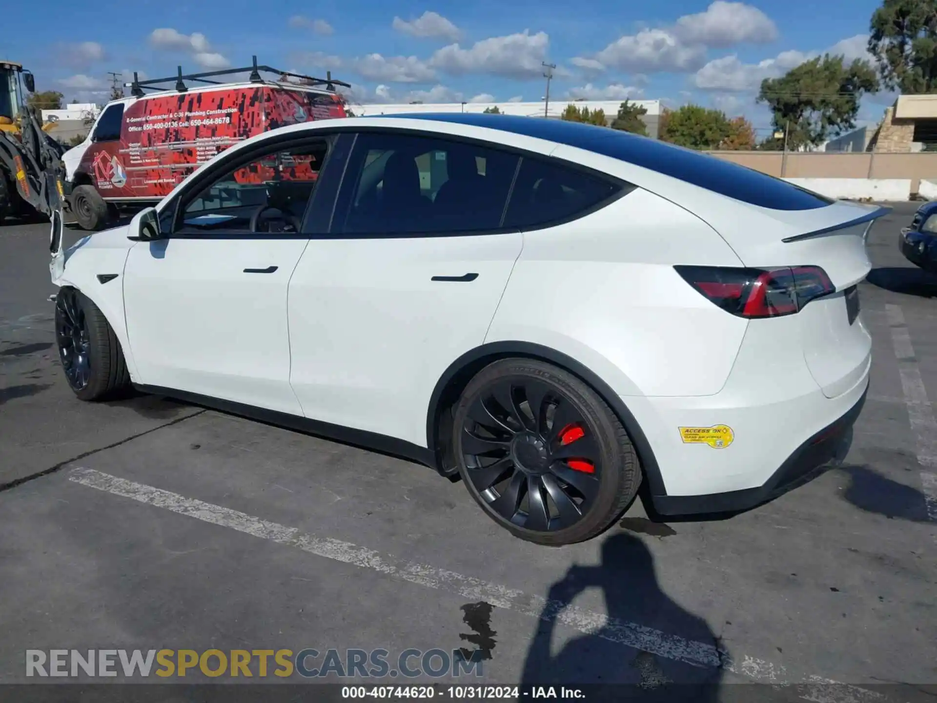 3 Photograph of a damaged car 7SAYGDEF7NF488104 TESLA MODEL Y 2022