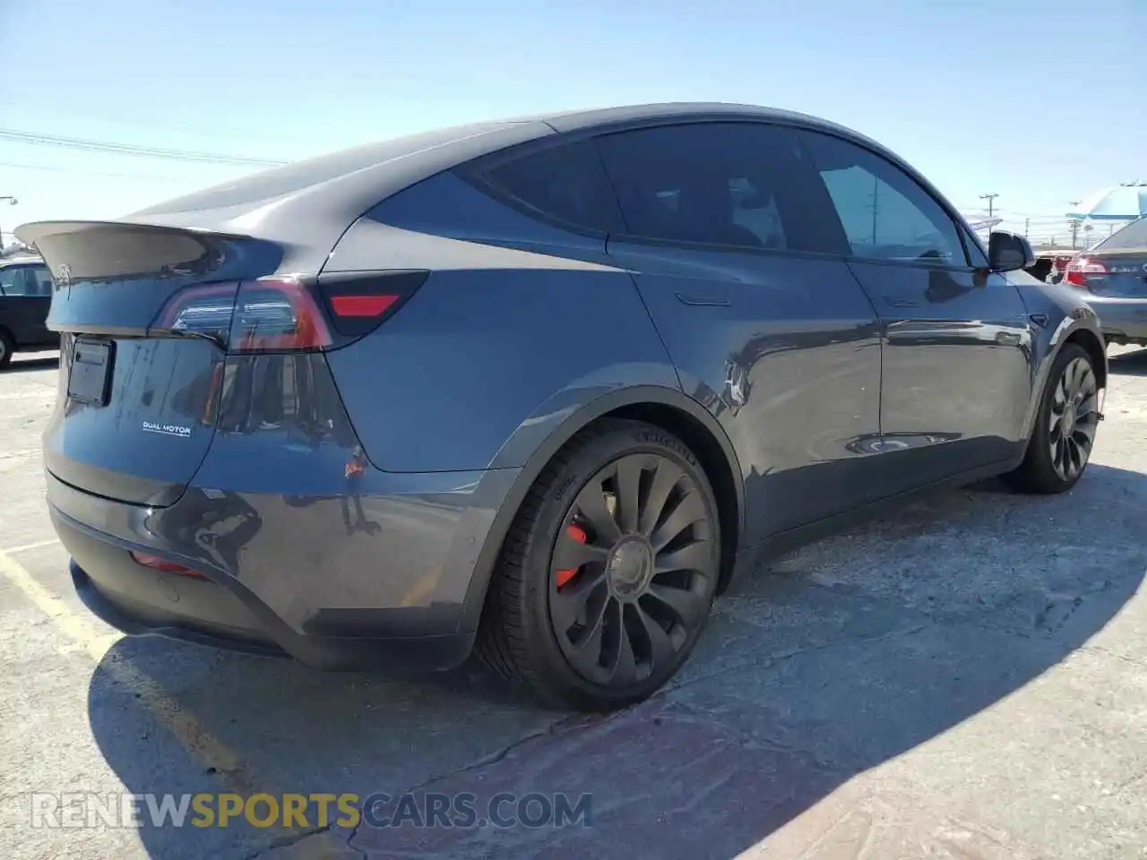 3 Photograph of a damaged car 7SAYGDEF7NF491276 TESLA MODEL Y 2022