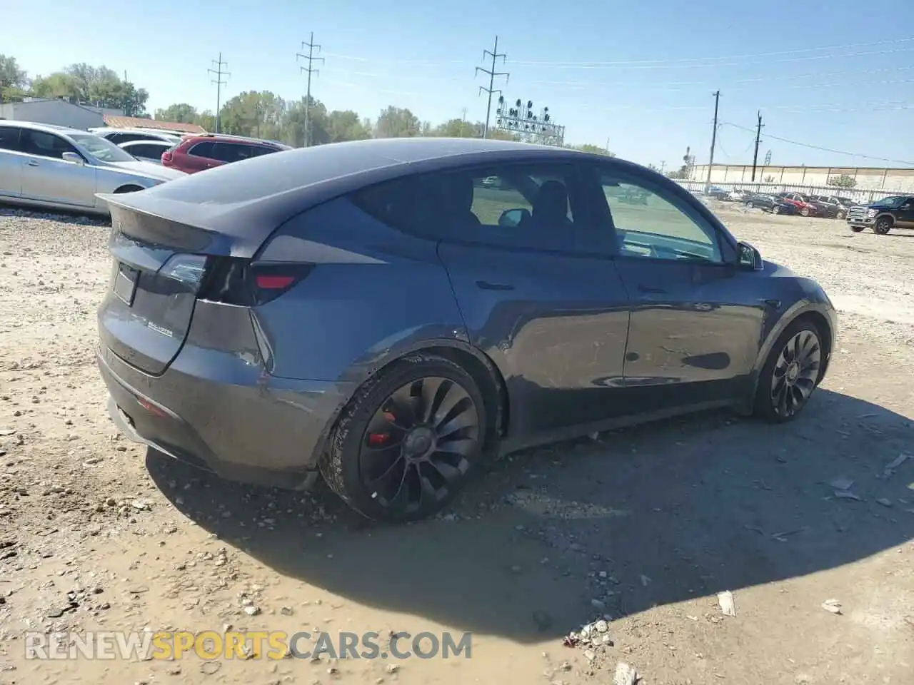 3 Photograph of a damaged car 7SAYGDEF7NF531176 TESLA MODEL Y 2022