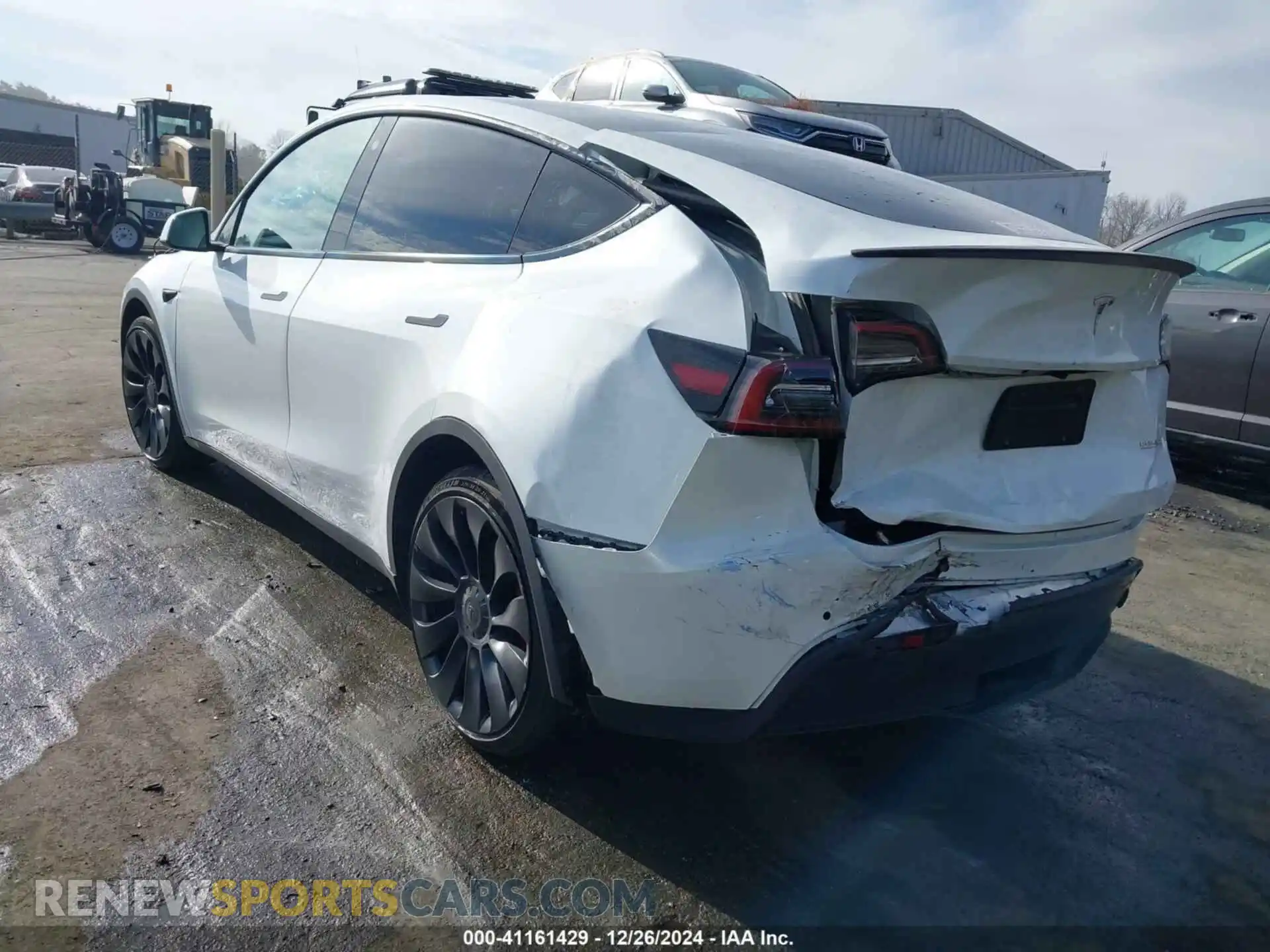 3 Photograph of a damaged car 7SAYGDEF7NF548818 TESLA MODEL Y 2022