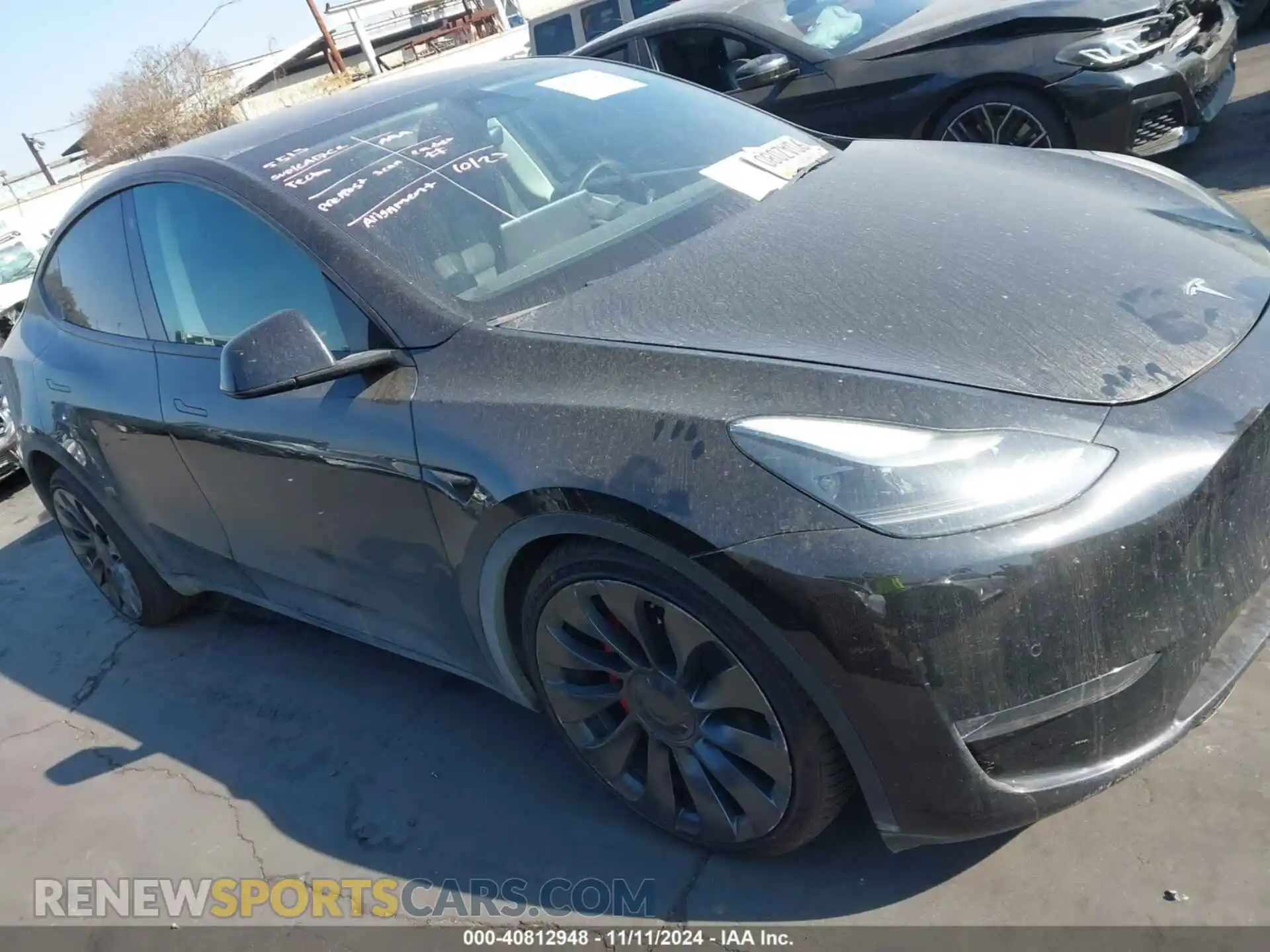 1 Photograph of a damaged car 7SAYGDEF7NF552240 TESLA MODEL Y 2022