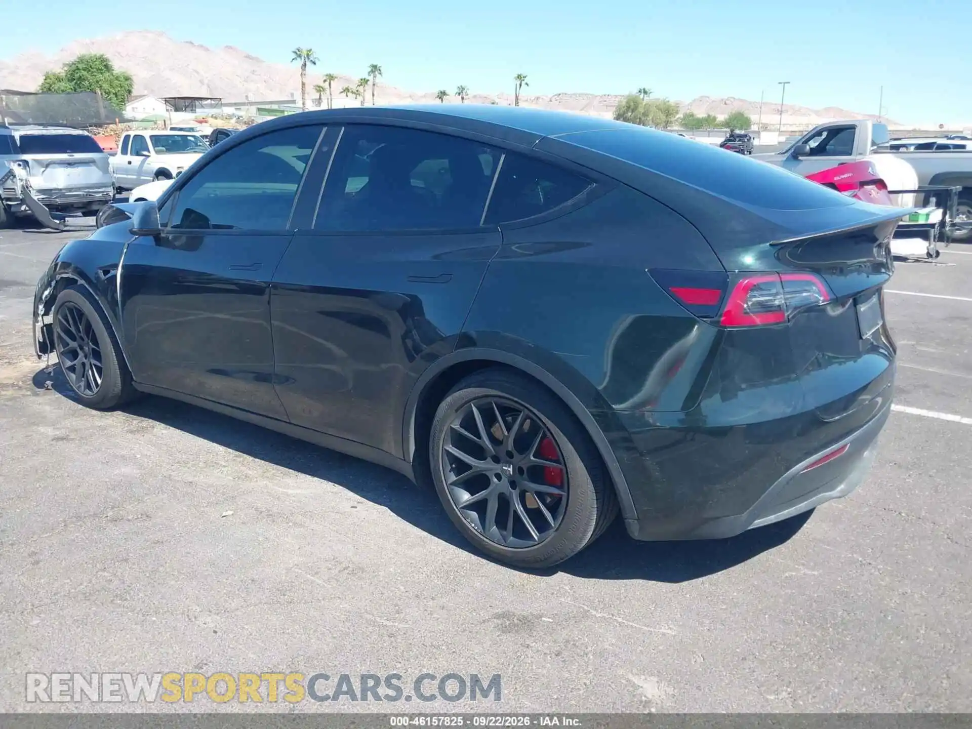 3 Photograph of a damaged car 7SAYGDEF8NF326675 TESLA MODEL Y 2022