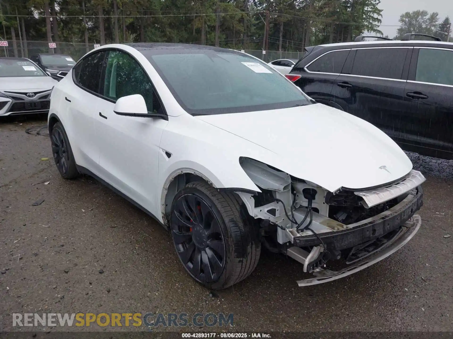 1 Photograph of a damaged car 7SAYGDEF8NF345467 TESLA MODEL Y 2022