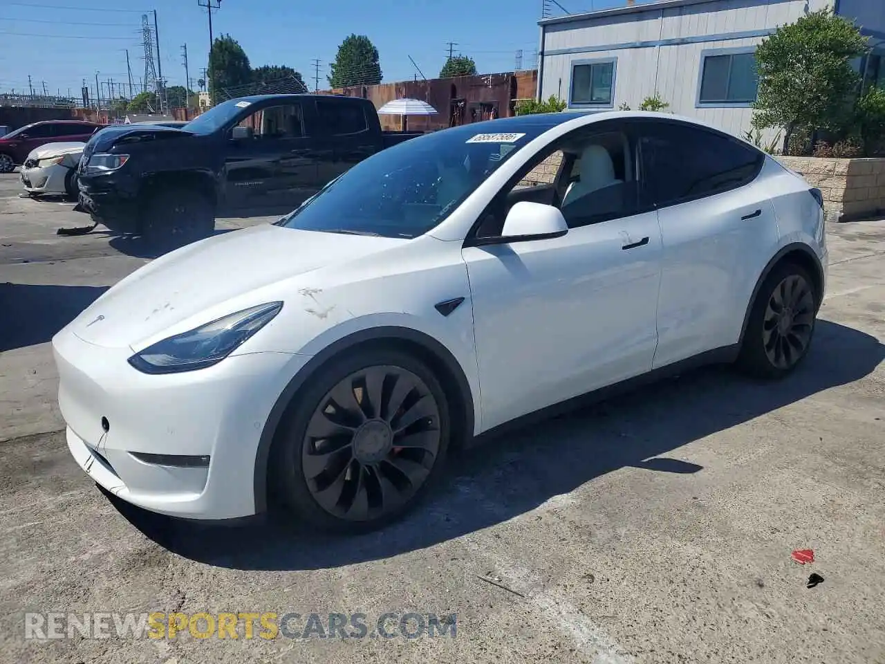 1 fotografías del automóvil dañado 7SAYGDEF8NF407014 TESLA MODEL Y 2022