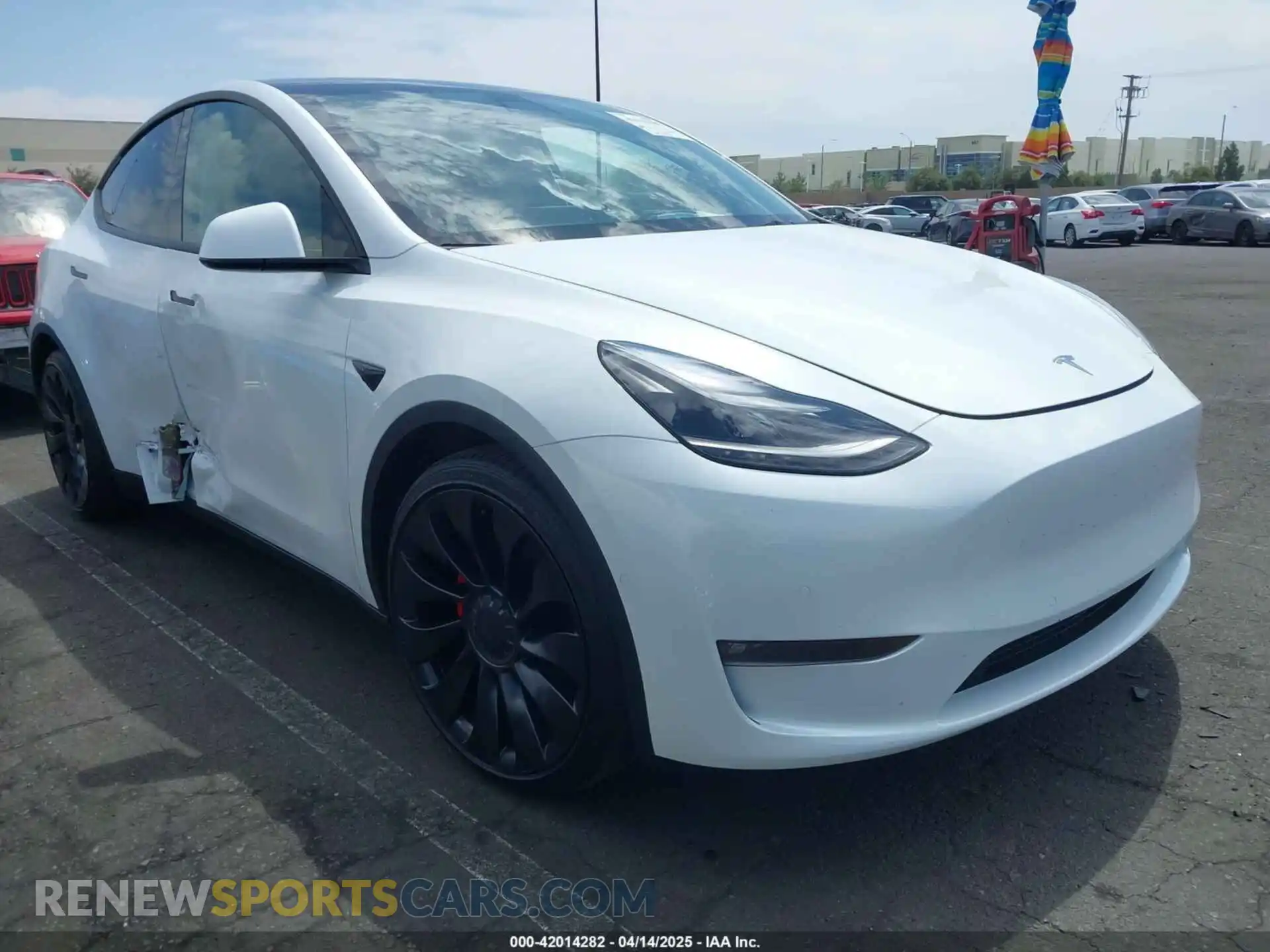 1 fotografías del automóvil dañado 7SAYGDEF8NF407109 TESLA MODEL Y 2022