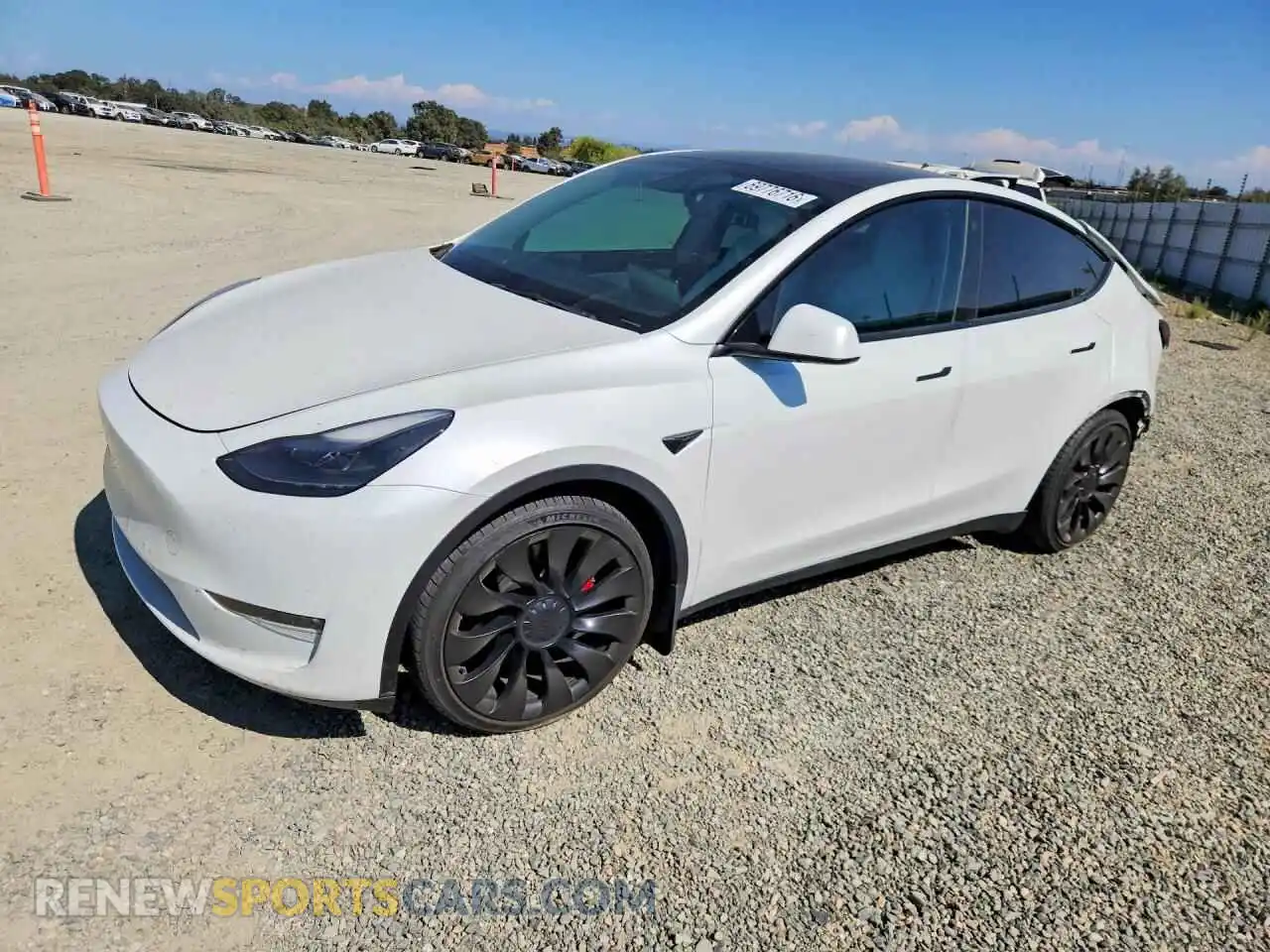 1 Photograph of a damaged car 7SAYGDEF8NF453605 TESLA MODEL Y 2022